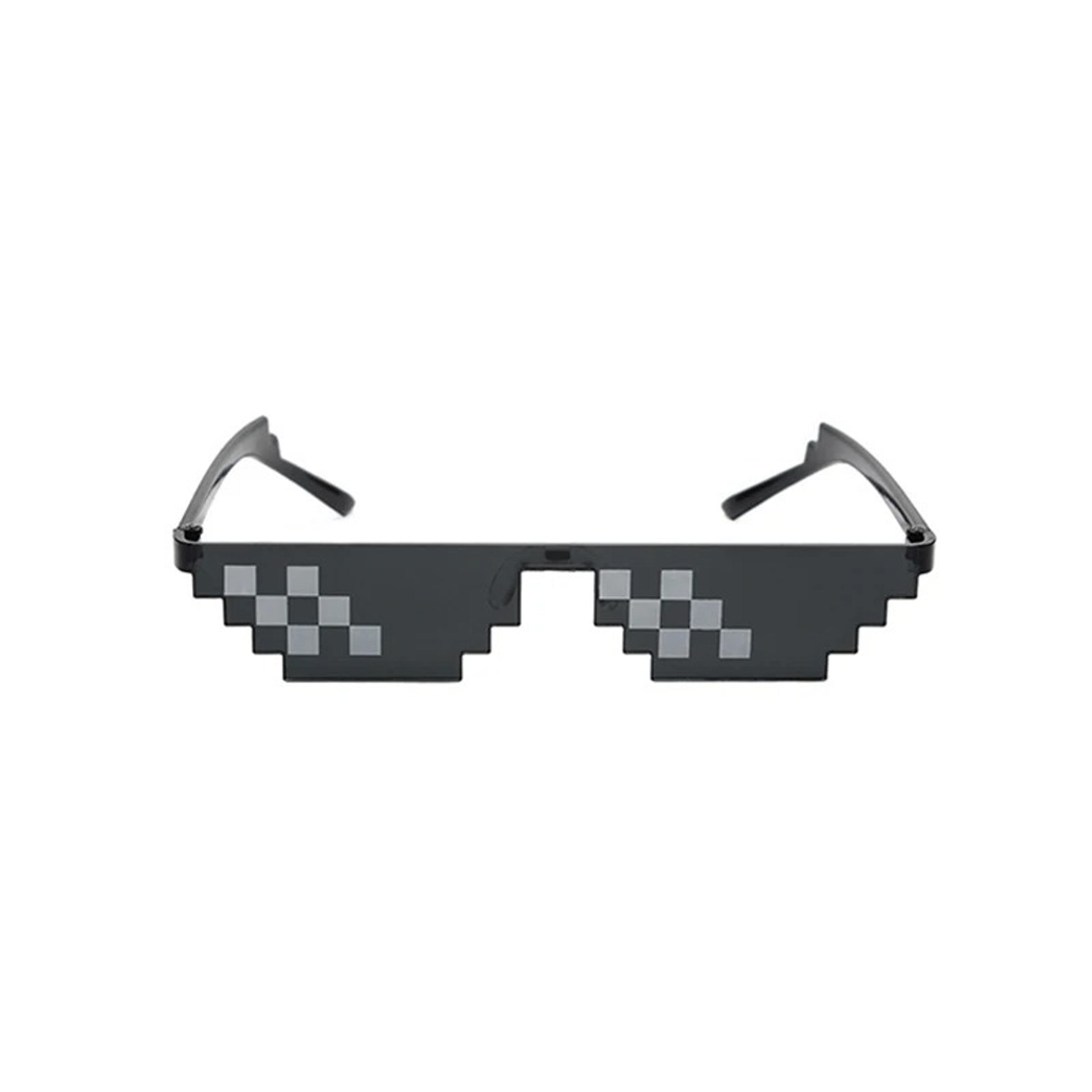 Pixelated Mosaic Sunglasses Retro Party Shades For Men And Women 1