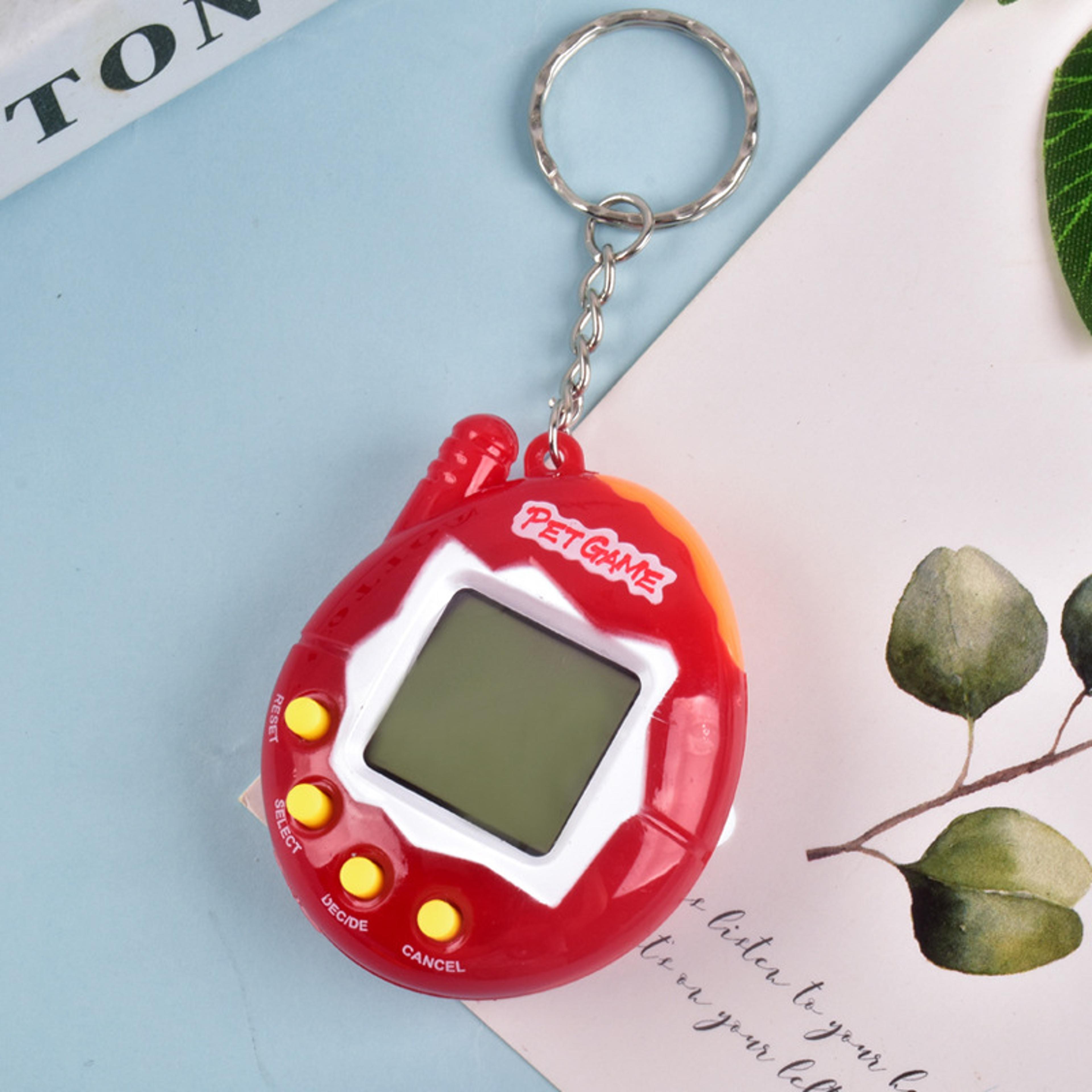 Transparent Virtual Pet Toy Digital Pixel Keychain Game 3