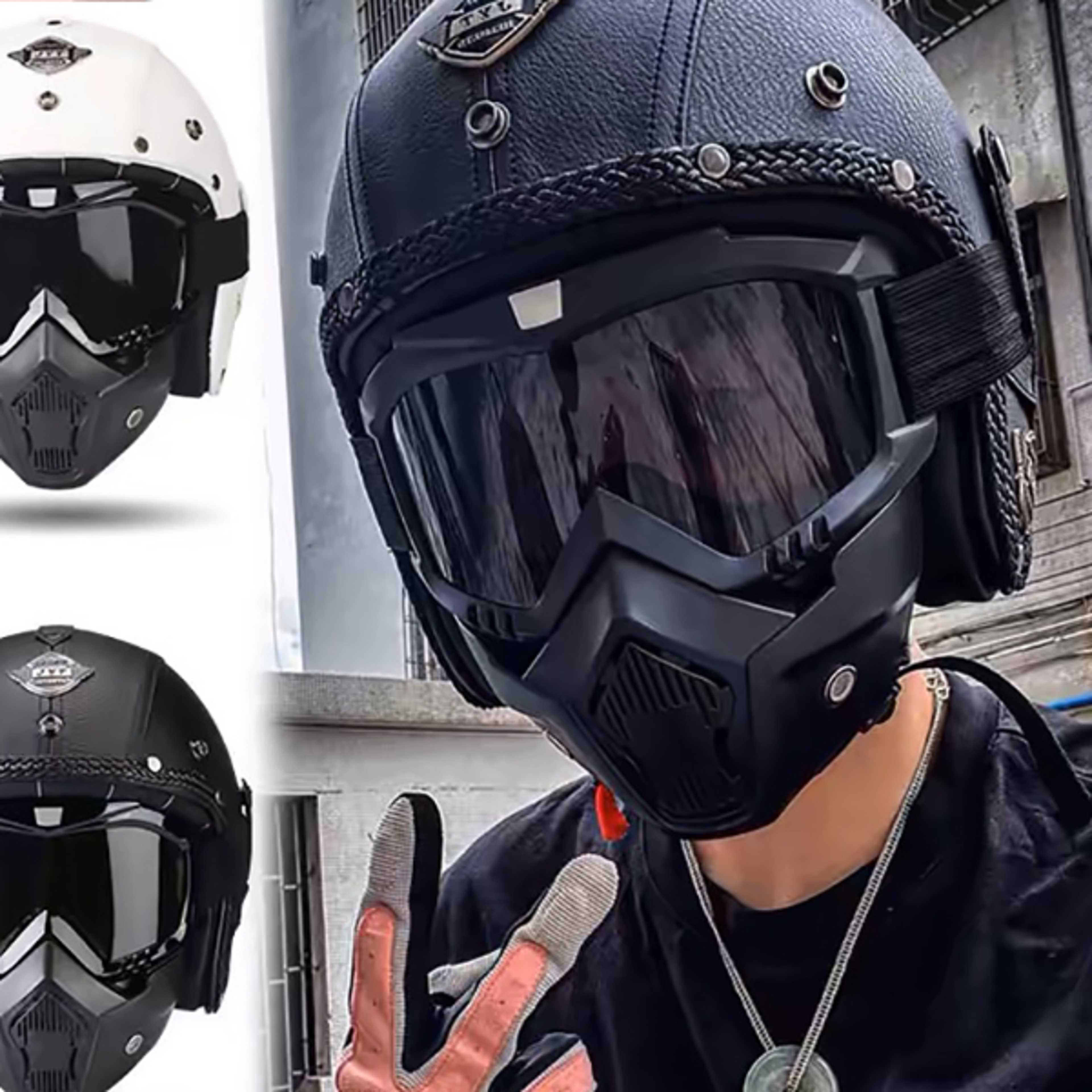 dustproof motorcycle goggles off road helmet face mask for motocross & motorbike riders