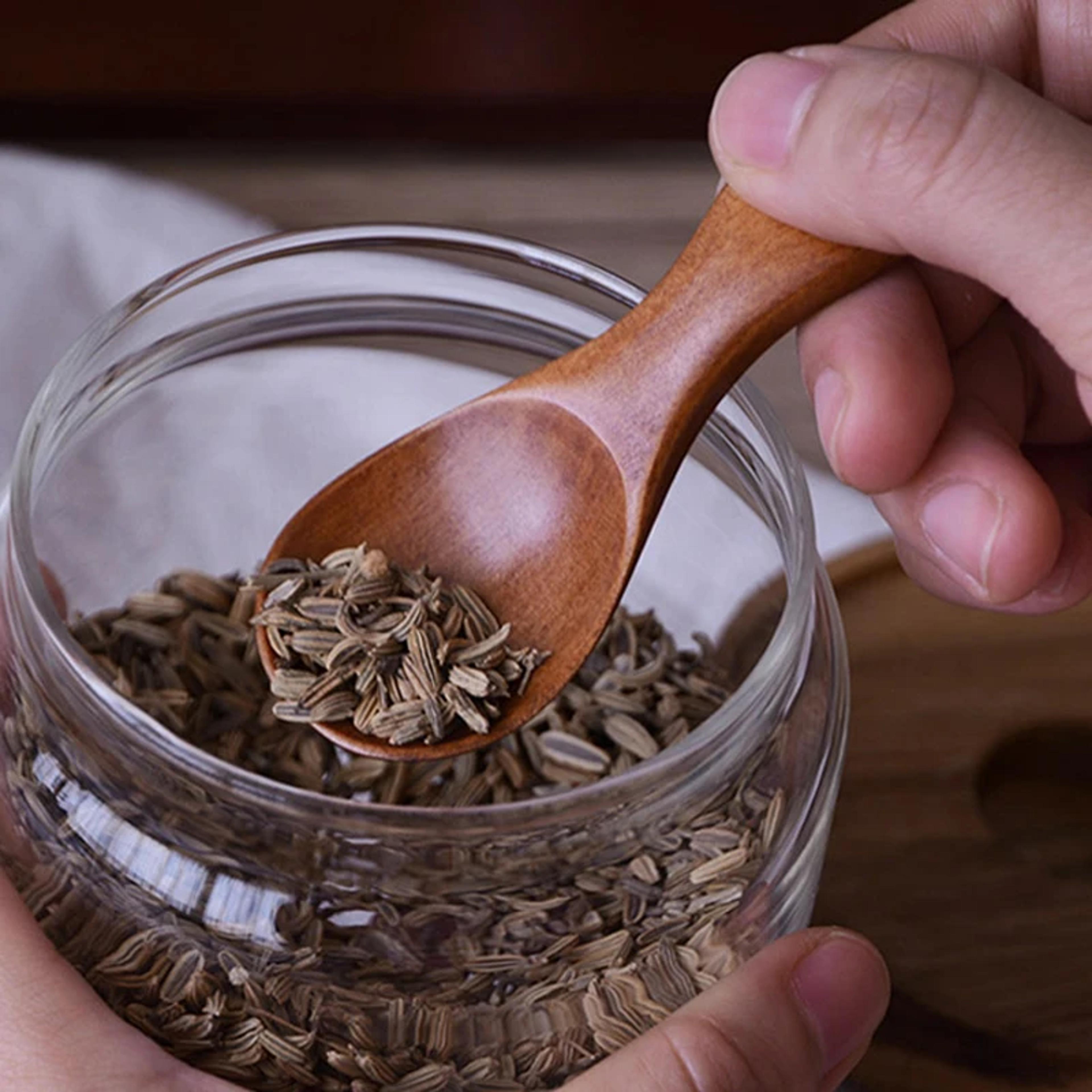 Mini Wooden Spoons For Spices Sugar Tea And Coffee 2