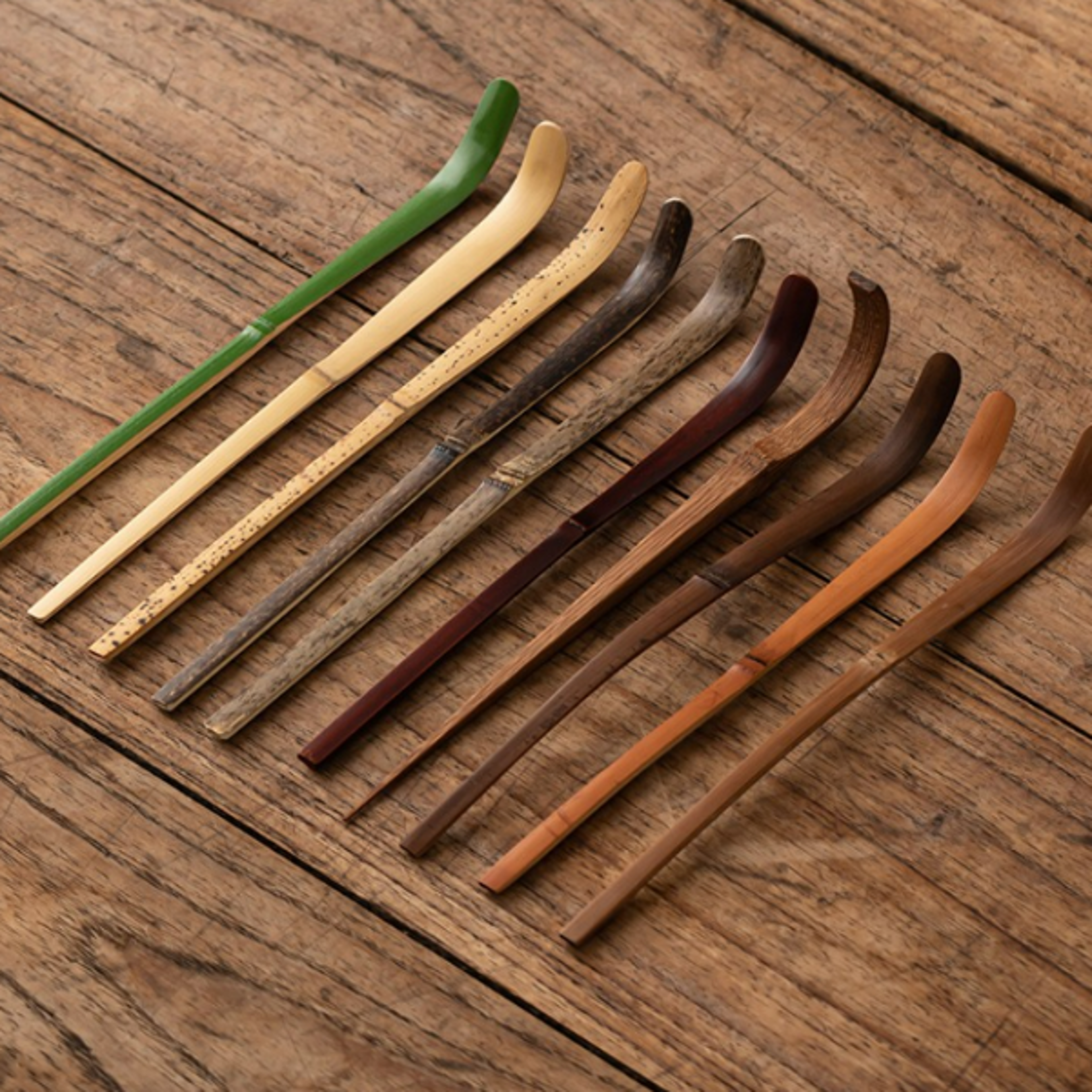 elegant traditional matcha scoop | long handled japanese tea ceremony spoon for matcha tea accessory rituals & gifts