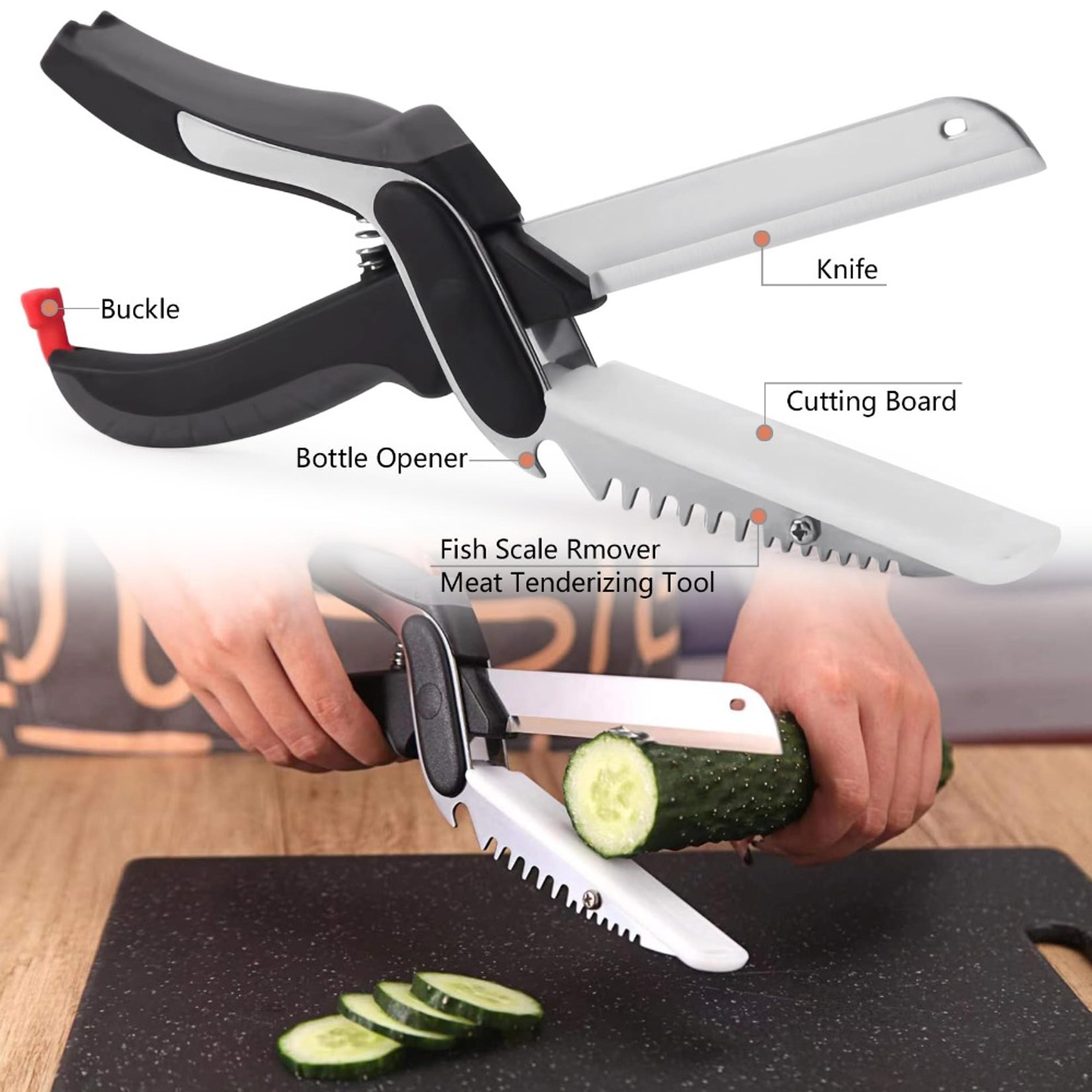 Kitchen Scissors  Cutting Board Multifunction Food Prep Shears 1
