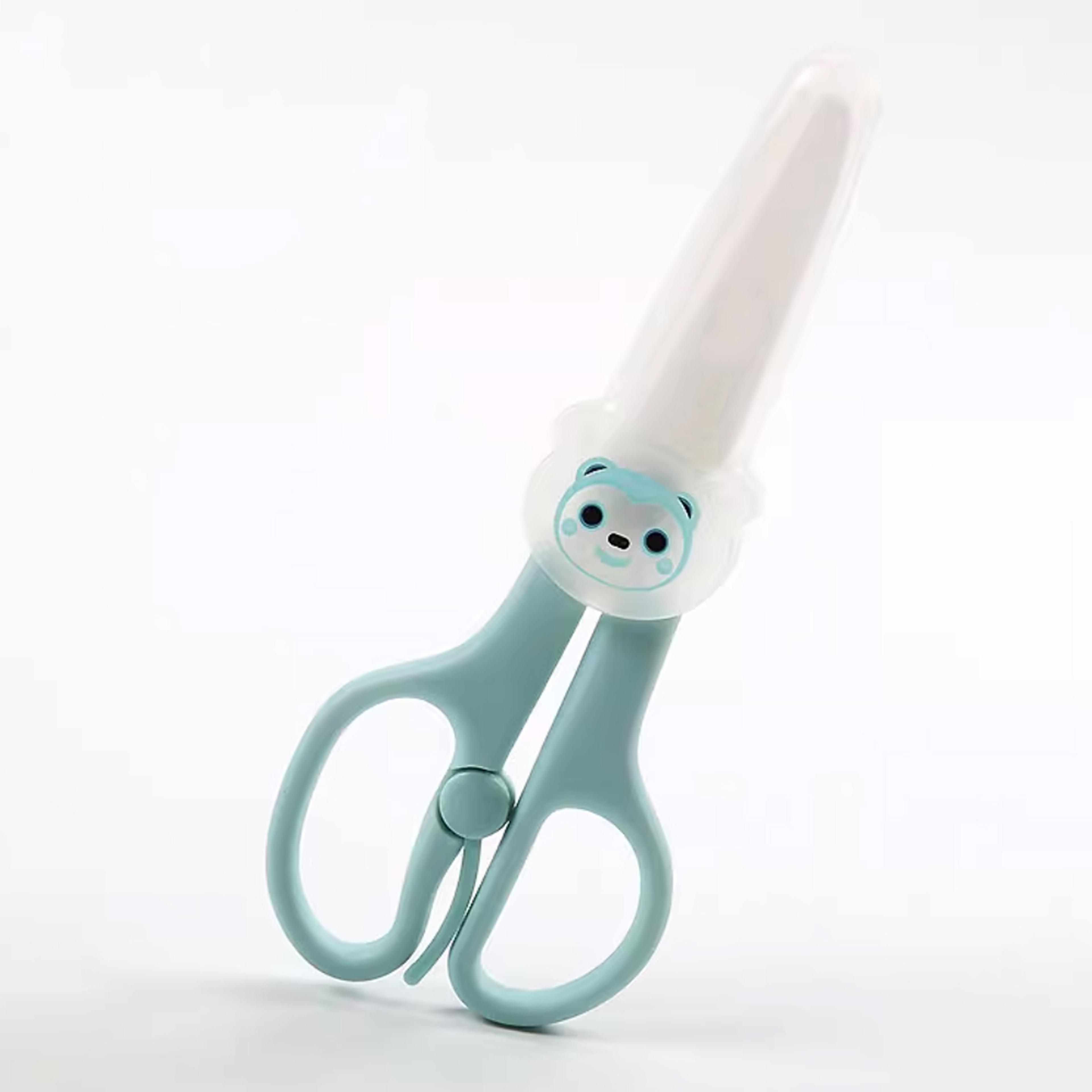 SafeBite Ceramic Baby Food Scissors With Travel Case  Safety Cover 6