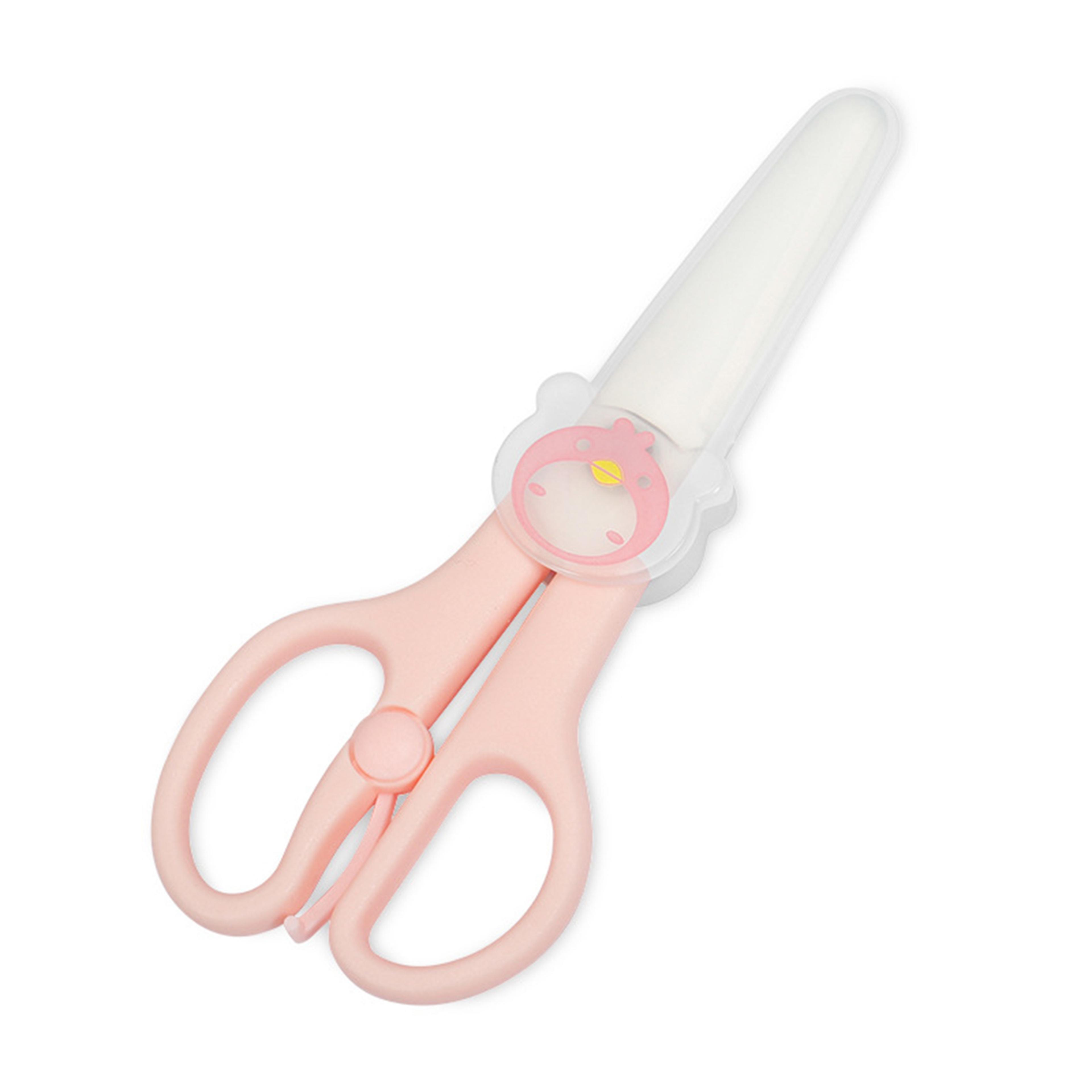SafeBite Ceramic Baby Food Scissors With Travel Case  Safety Cover 8
