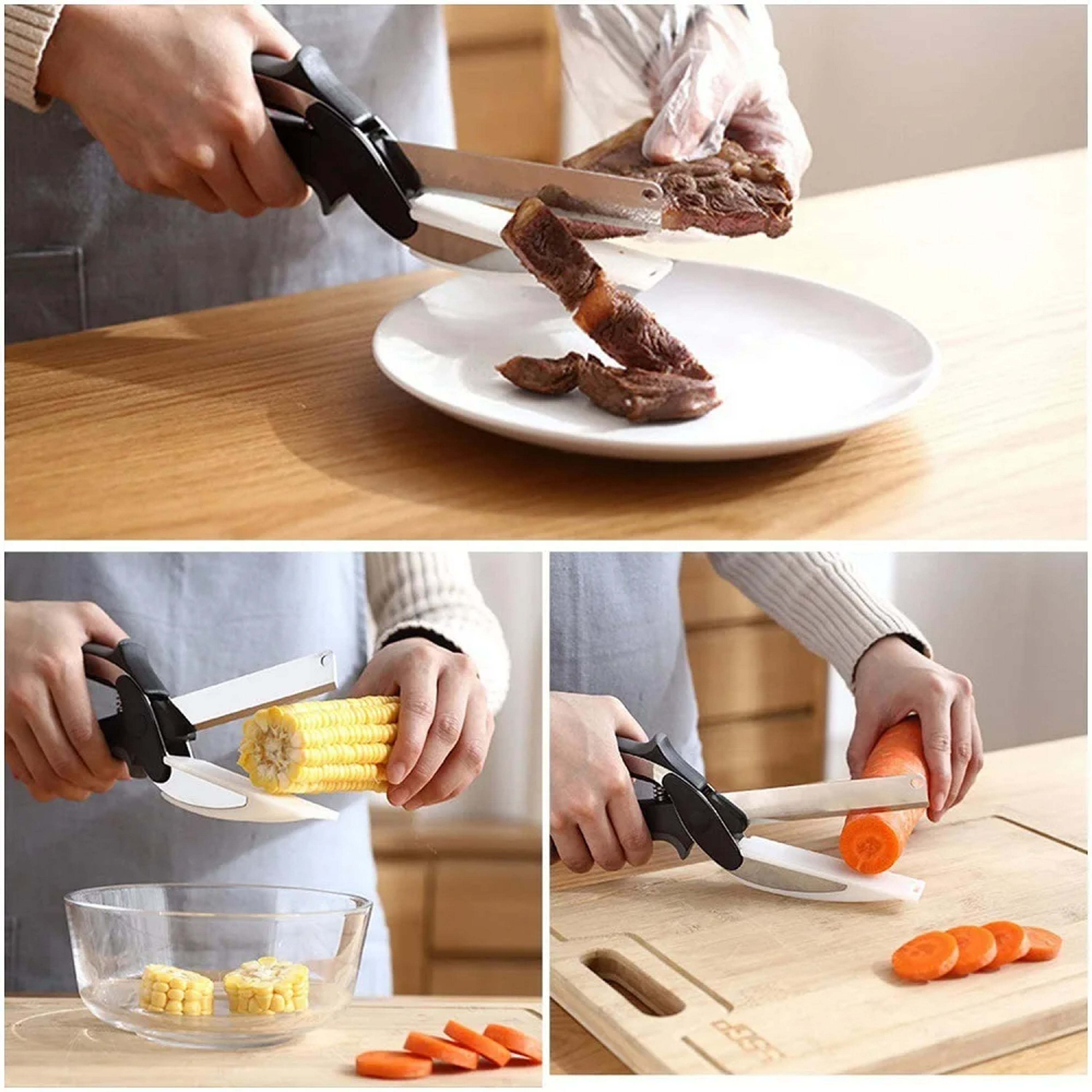 Detachable Kitchen Shears  Chef Knife Stainless Steel Multipurpose Kitchen Tool 2
