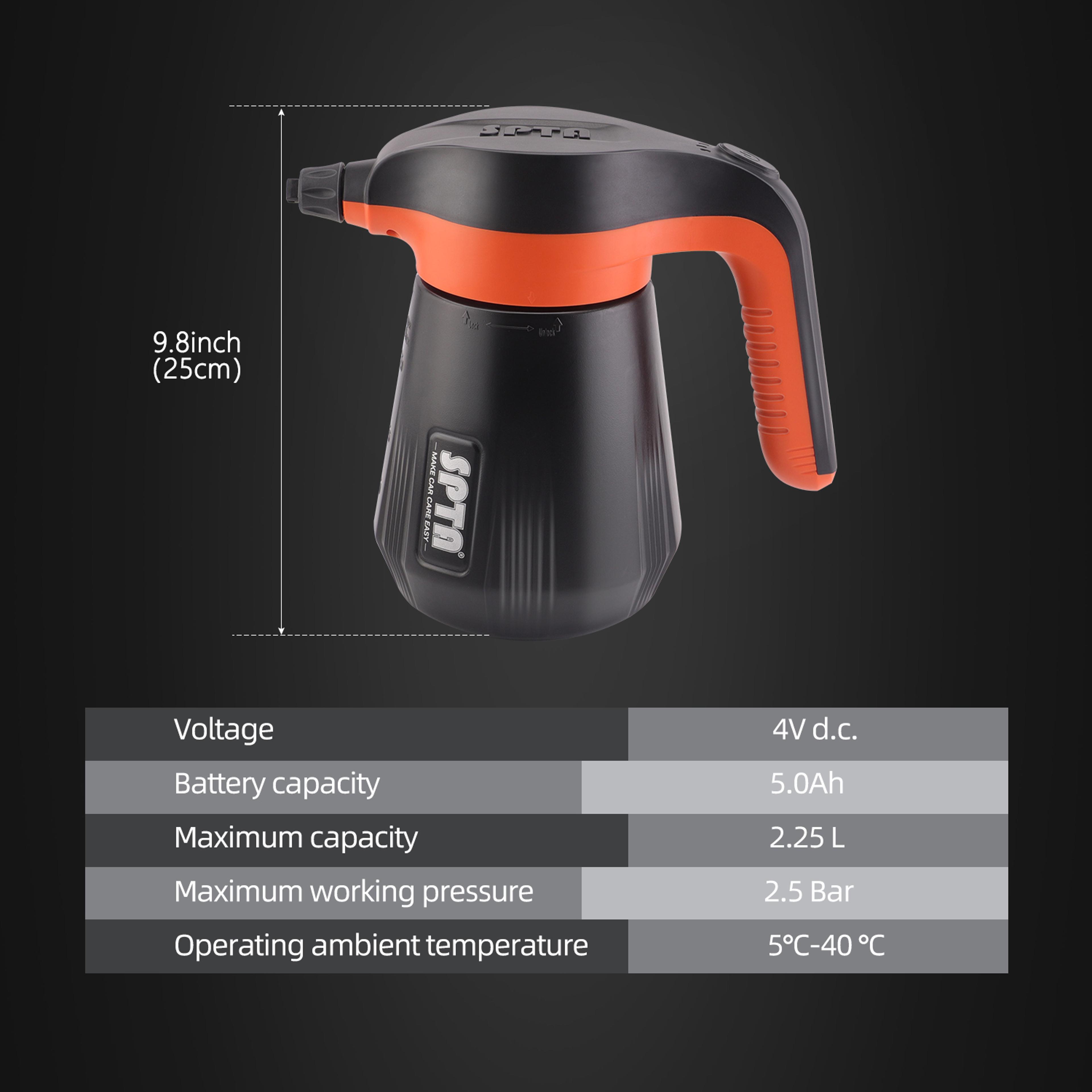 Professional Cordless Electric Car Foam Sprayer With Tank Powerful Battery Powered Foam Cleaner 1