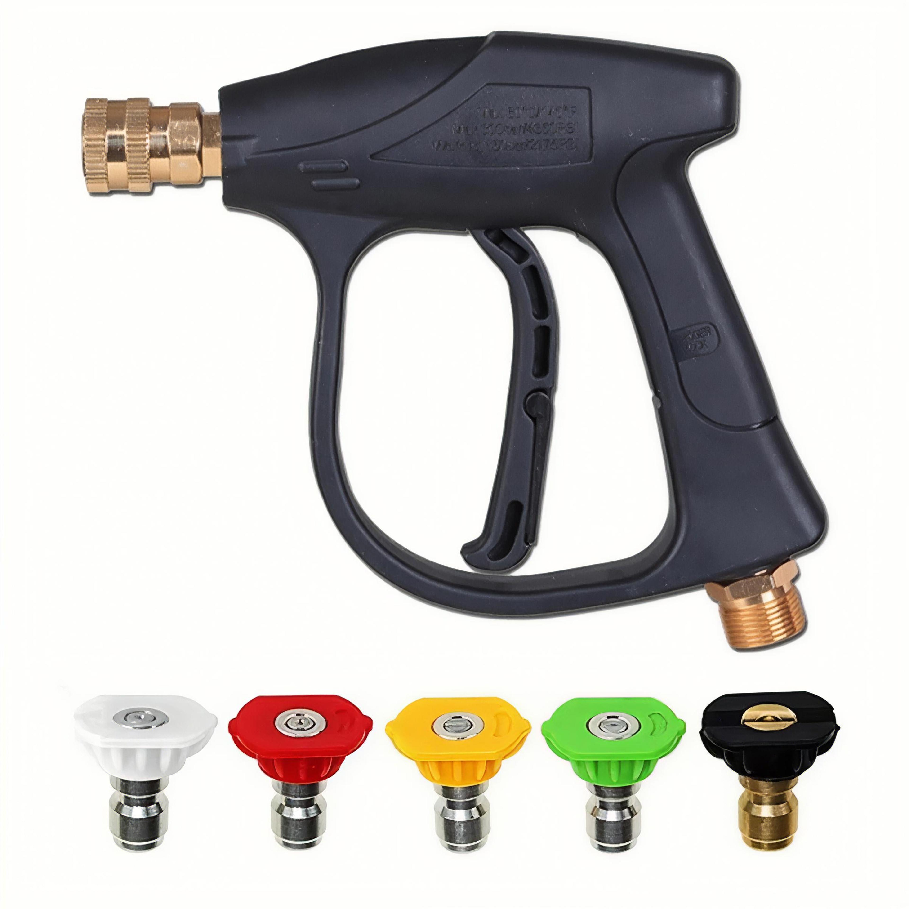 premium car & home high pressure washer gun with quick connect pressure washer gun nozzles