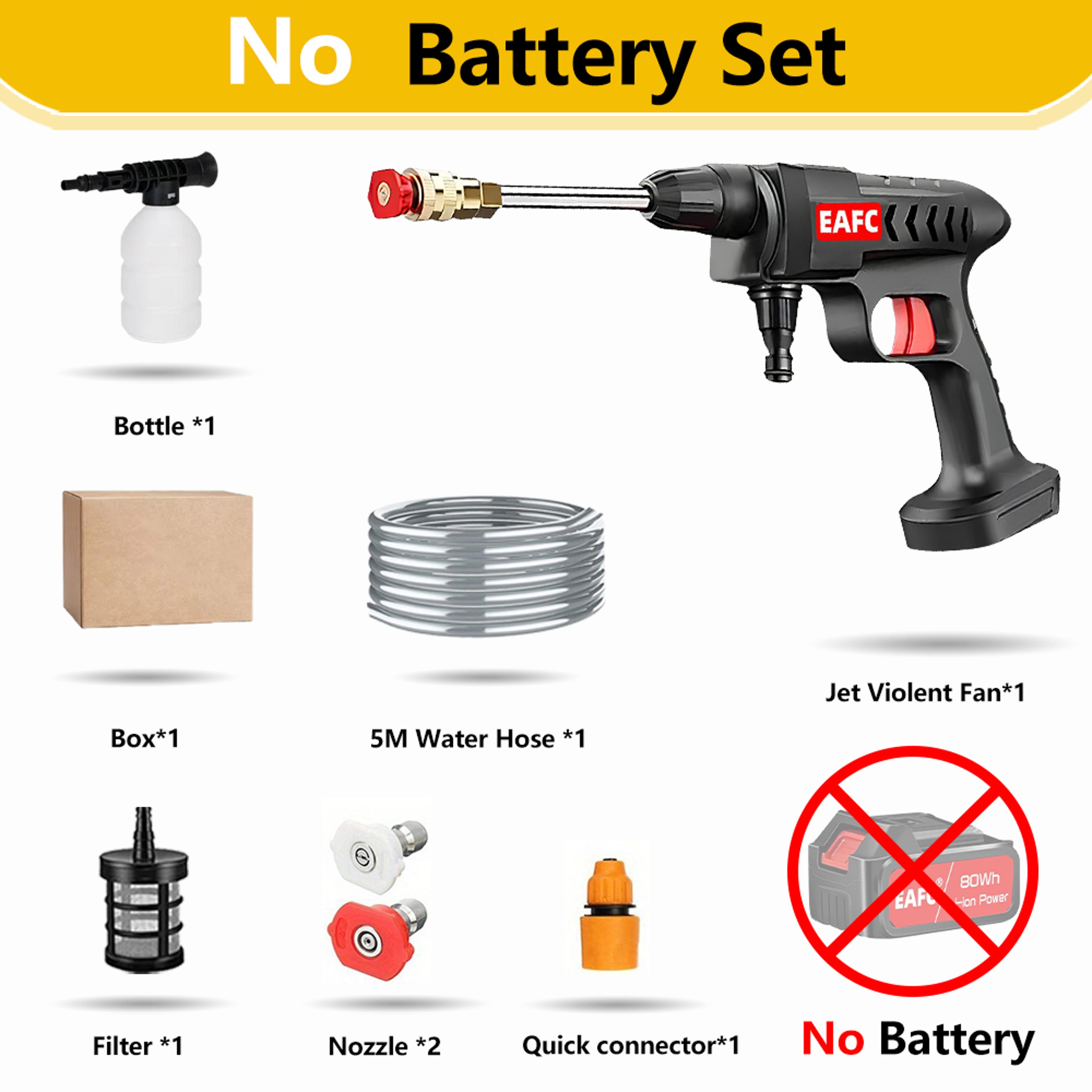 Makita Compatible Cordless Pressure Washer With Foam Sprayer For Car Patio  Garden Cleaning 3