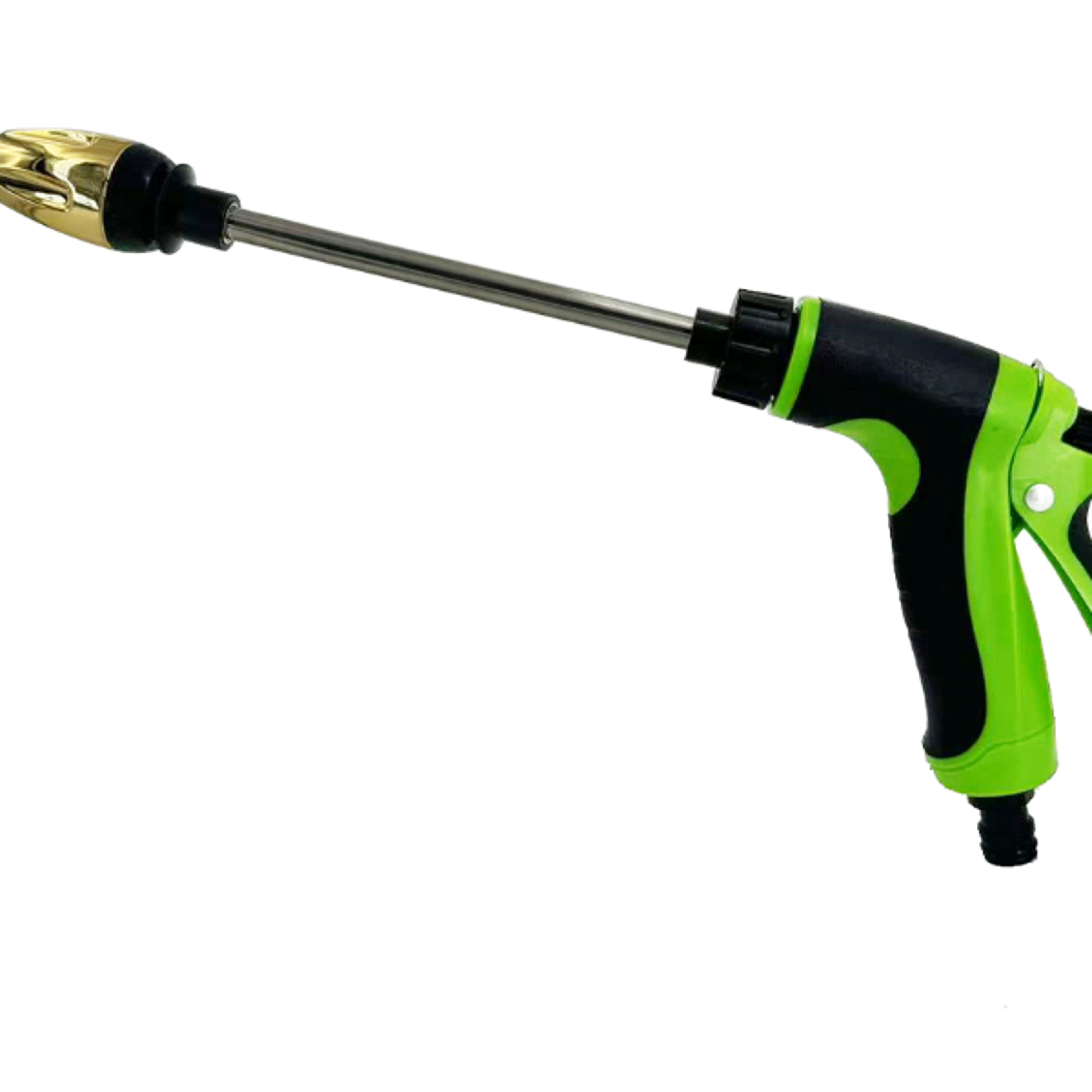 premium high pressure car wash water gun with metal extension rod & adjustable nozzle