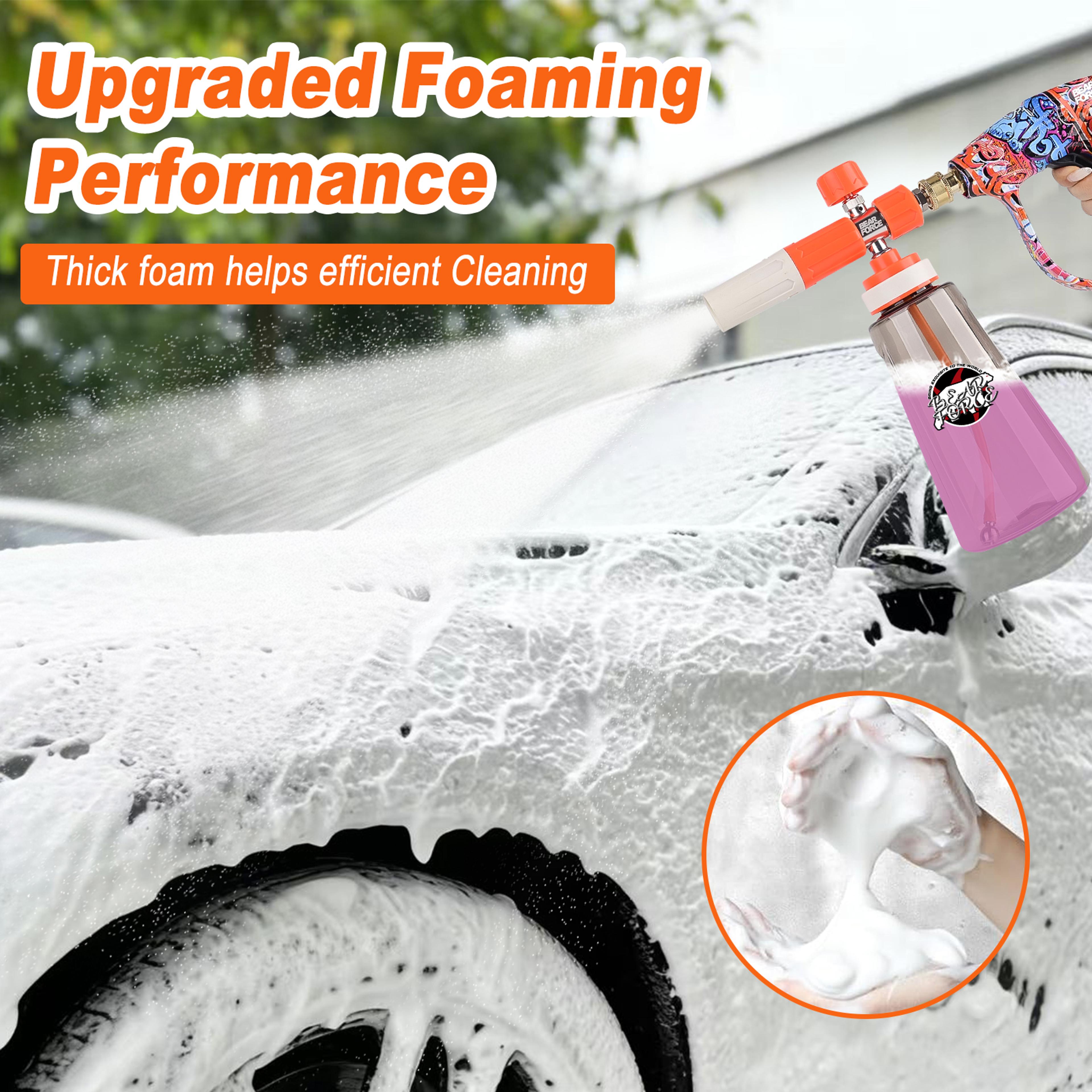 Professional Pressure Washer Foam Cannon With Adjustable Spray Nozzle  Snow Foam Lance 1