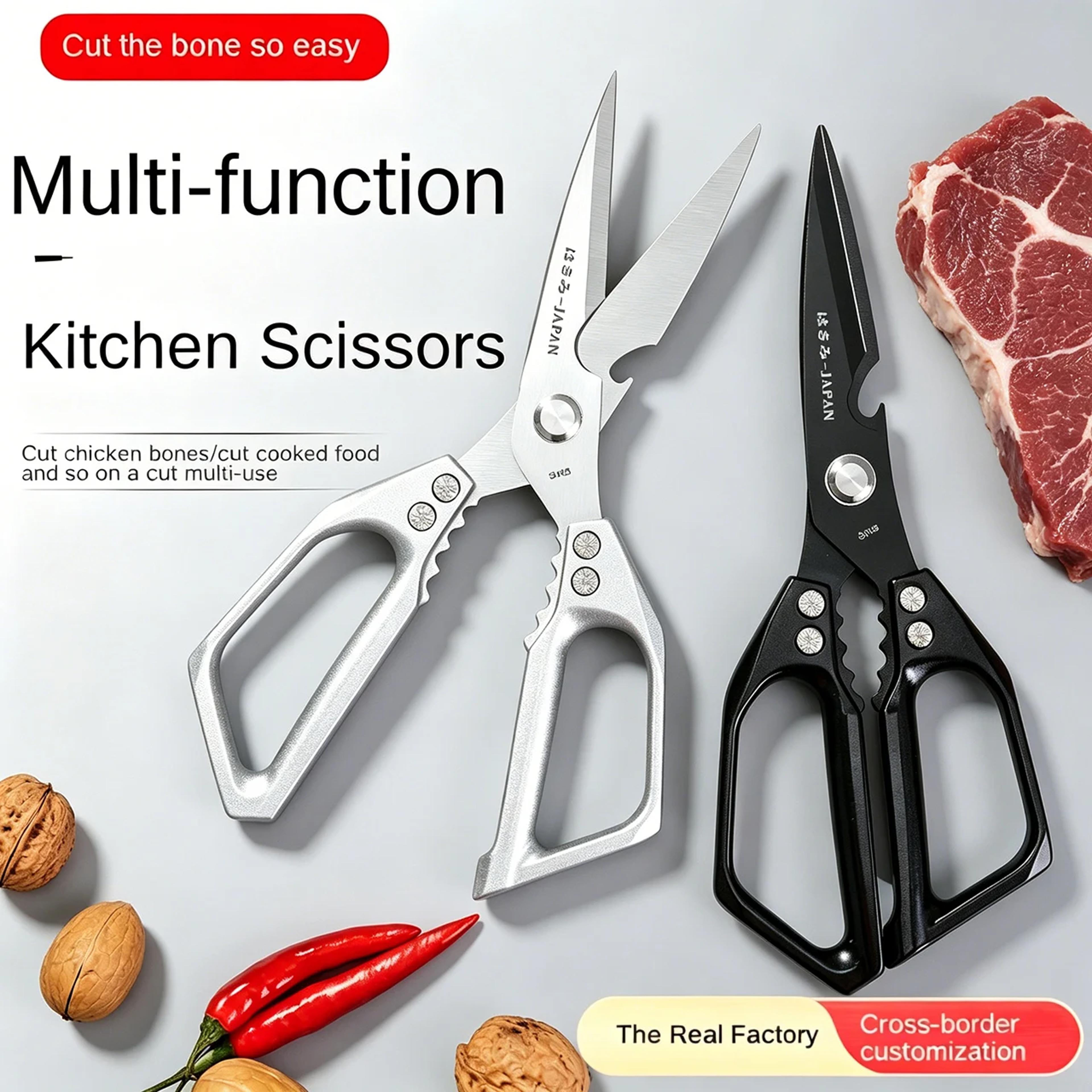 Kitchen Shears Professional Stainless Steel Poultry Shears Stainless Steel  Multi Purpose Cutt 1