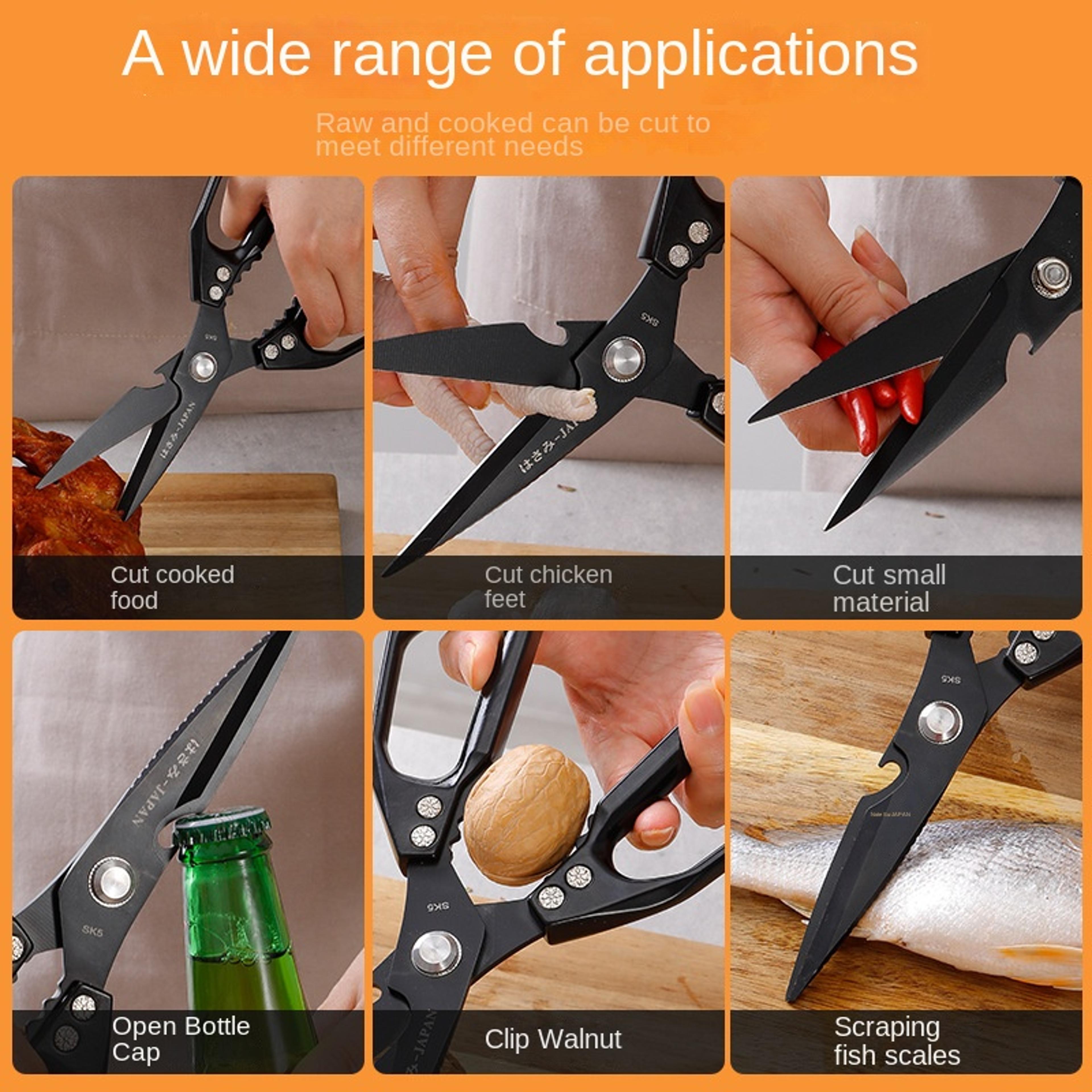 Kitchen Shears Professional Stainless Steel Poultry Shears Stainless Steel  Multi Purpose Cutt 2