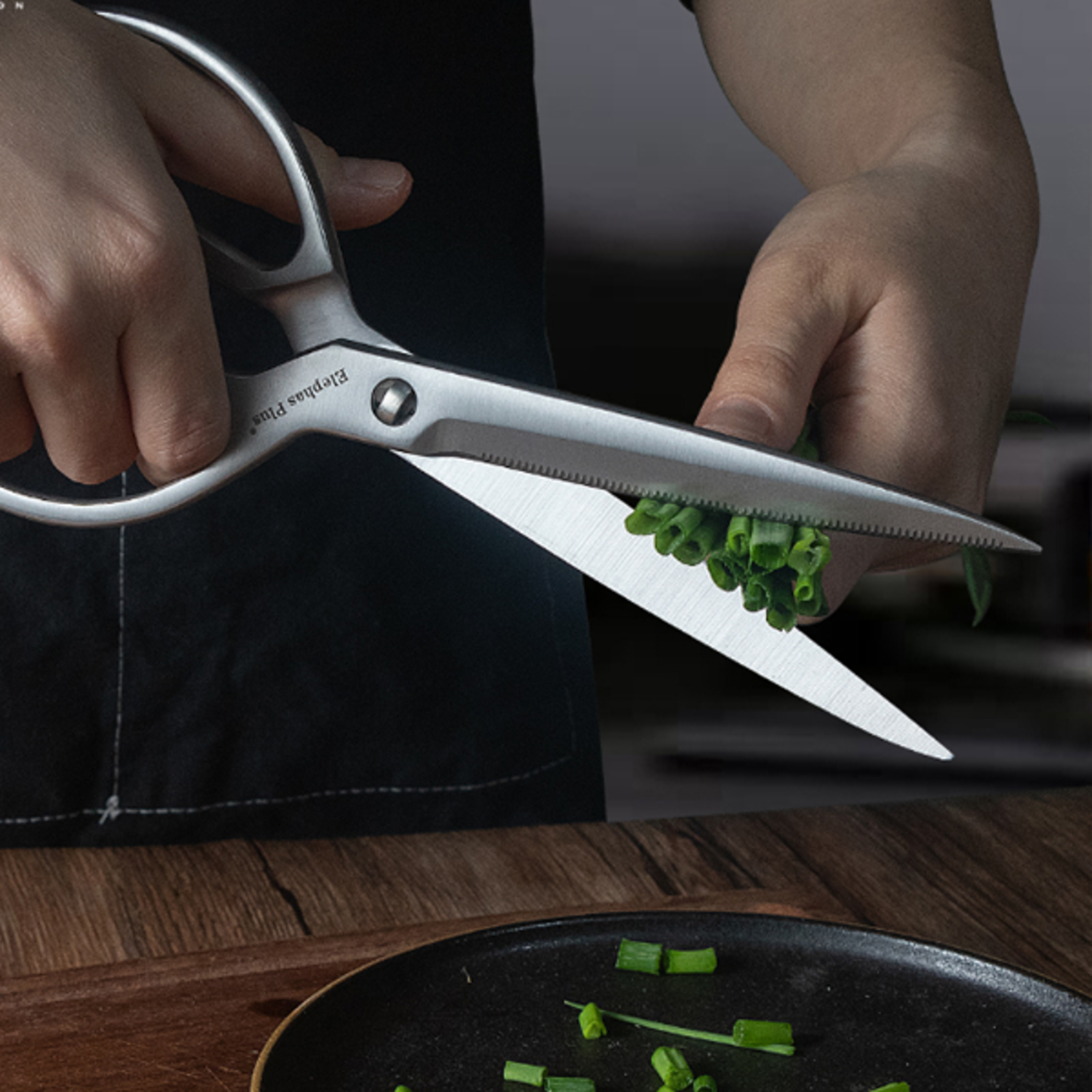 professional stainless steel kitchen poultry shears & chicken bone scissors heavy duty butcher meat & vegetable cutter