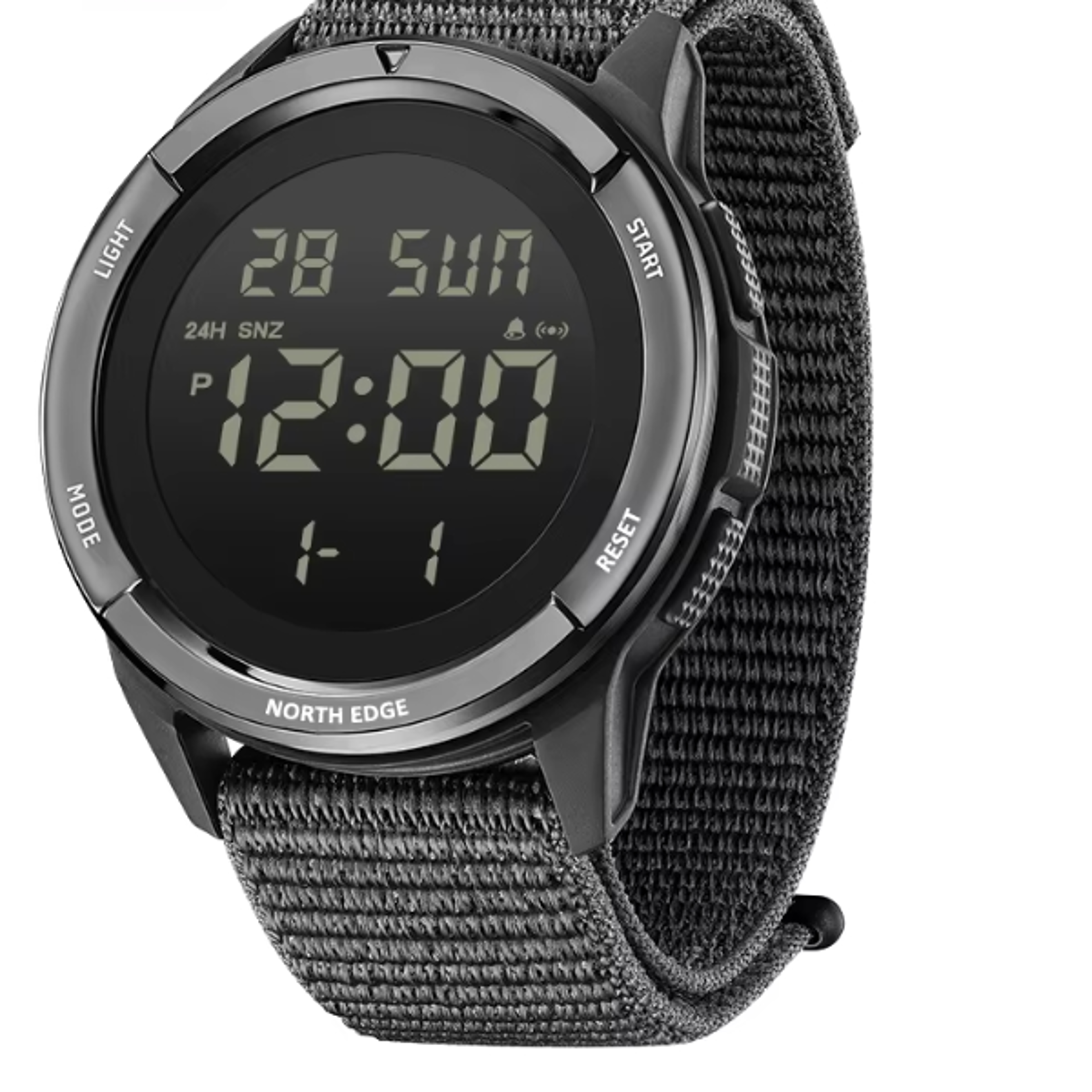 tactical outdoor digital military watch for men waterproof sports watch with stopwatch & countdown