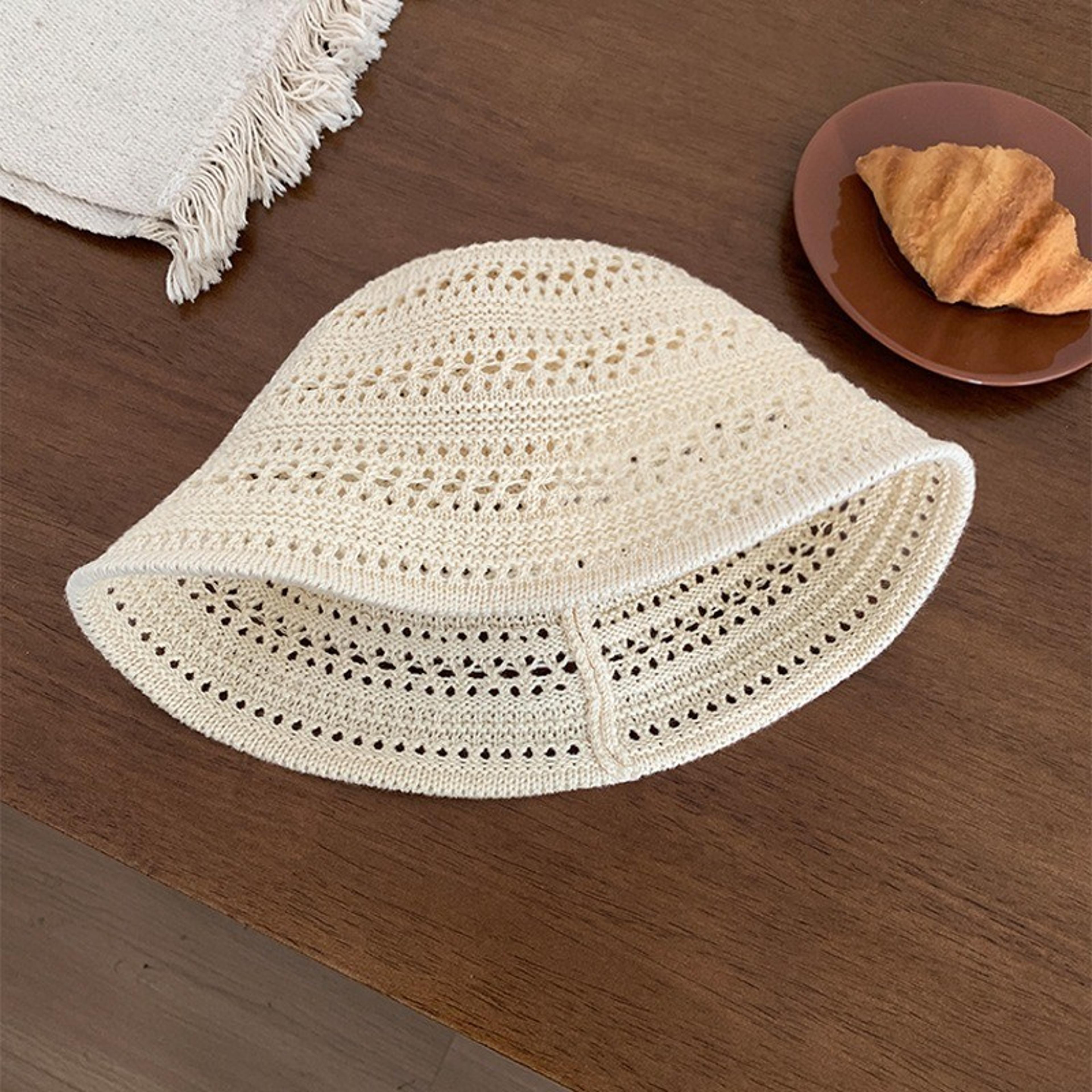 Boho Breeze Crochet Wide Brim Sun Hat For Women 3