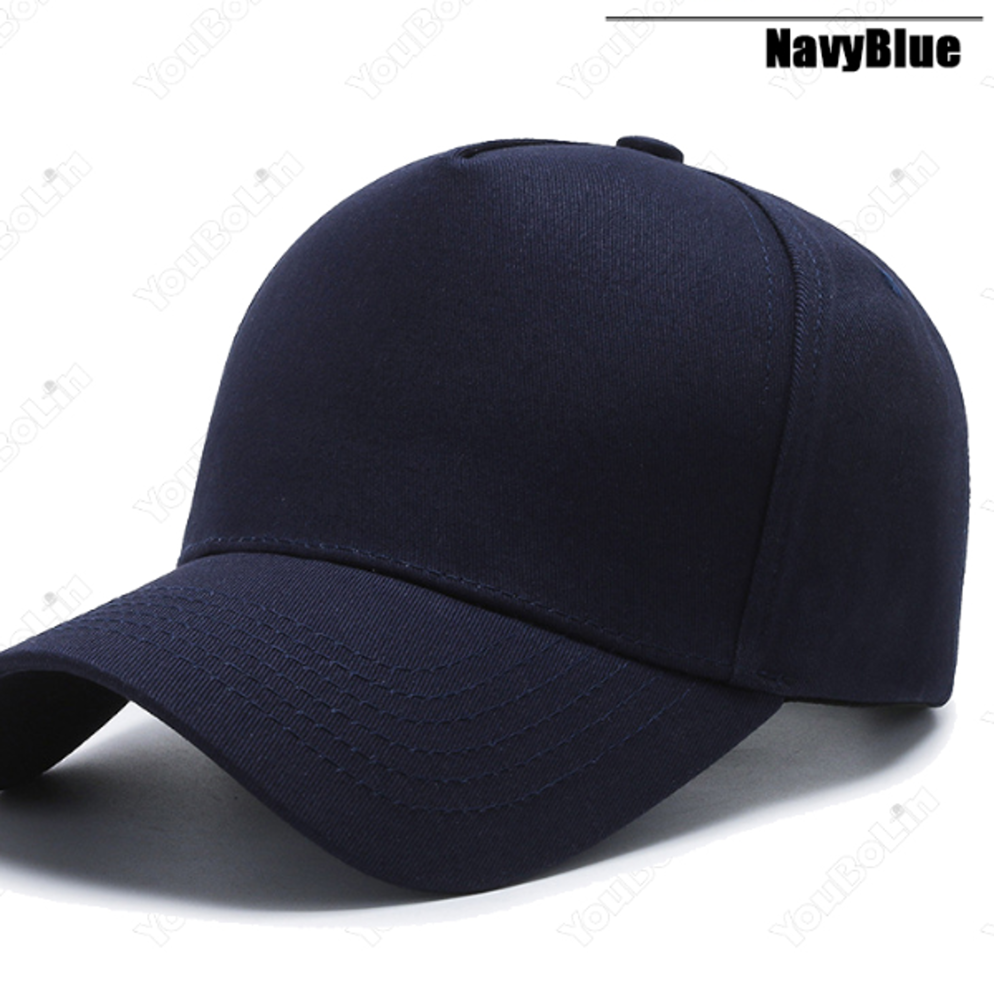 classic cotton trucker baseball cap solid color outdoor dad hat
