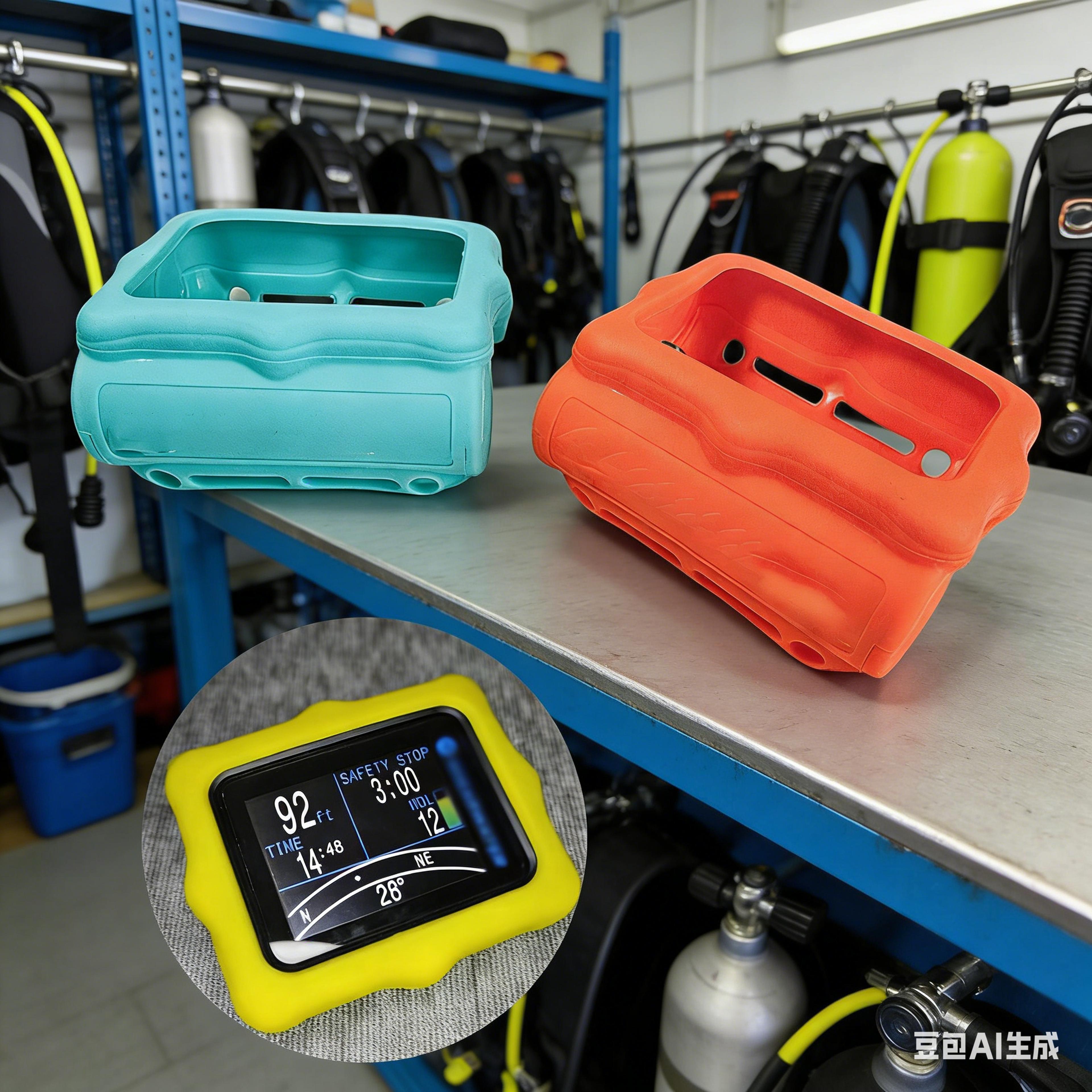 perdix dive computer silicone protective cover dustproof anti-scratch scuba case