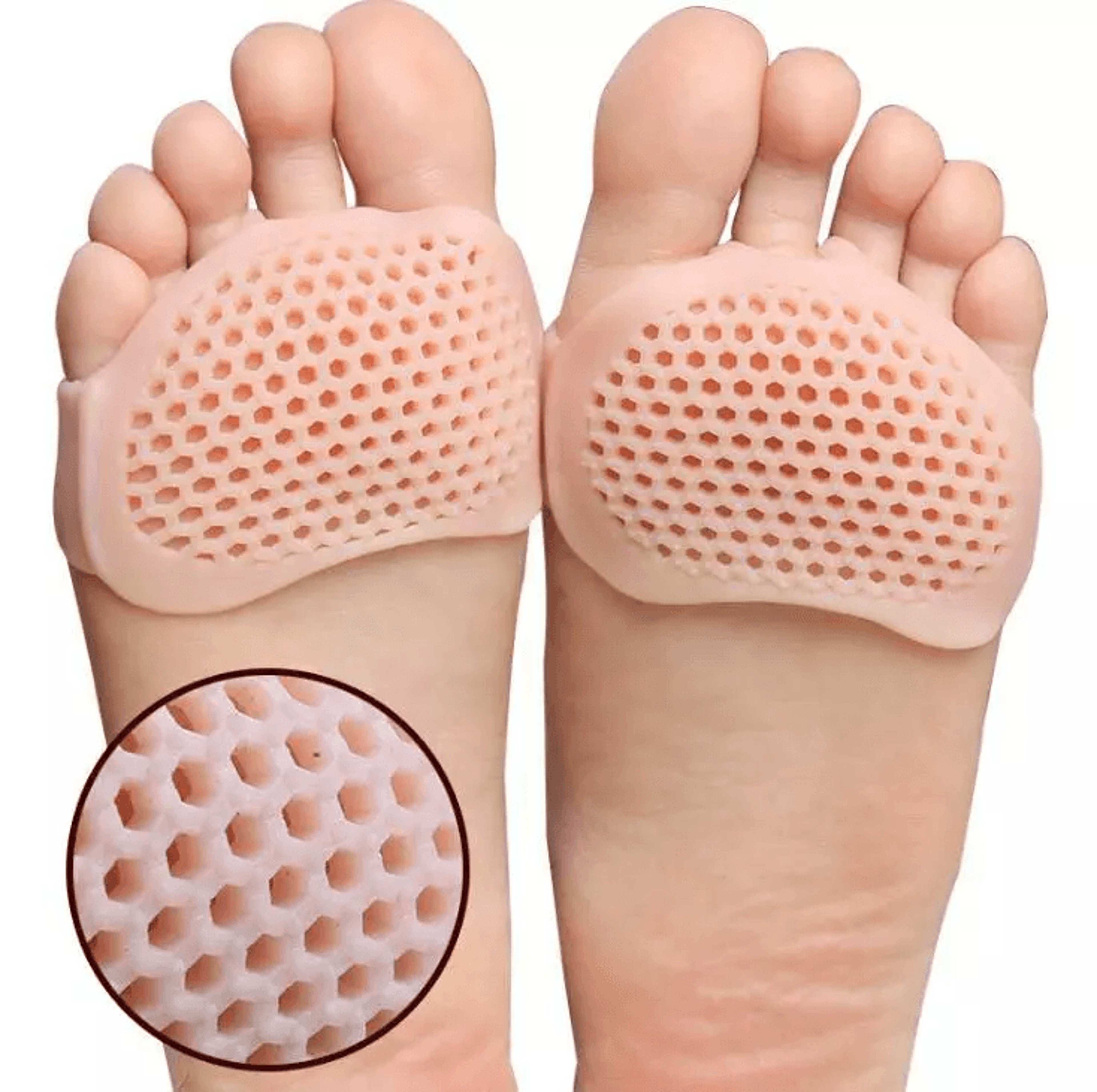 protector silicone front pads heel spur ankle gel support pain relief cushions for foot care, soft ankle sleeve pads