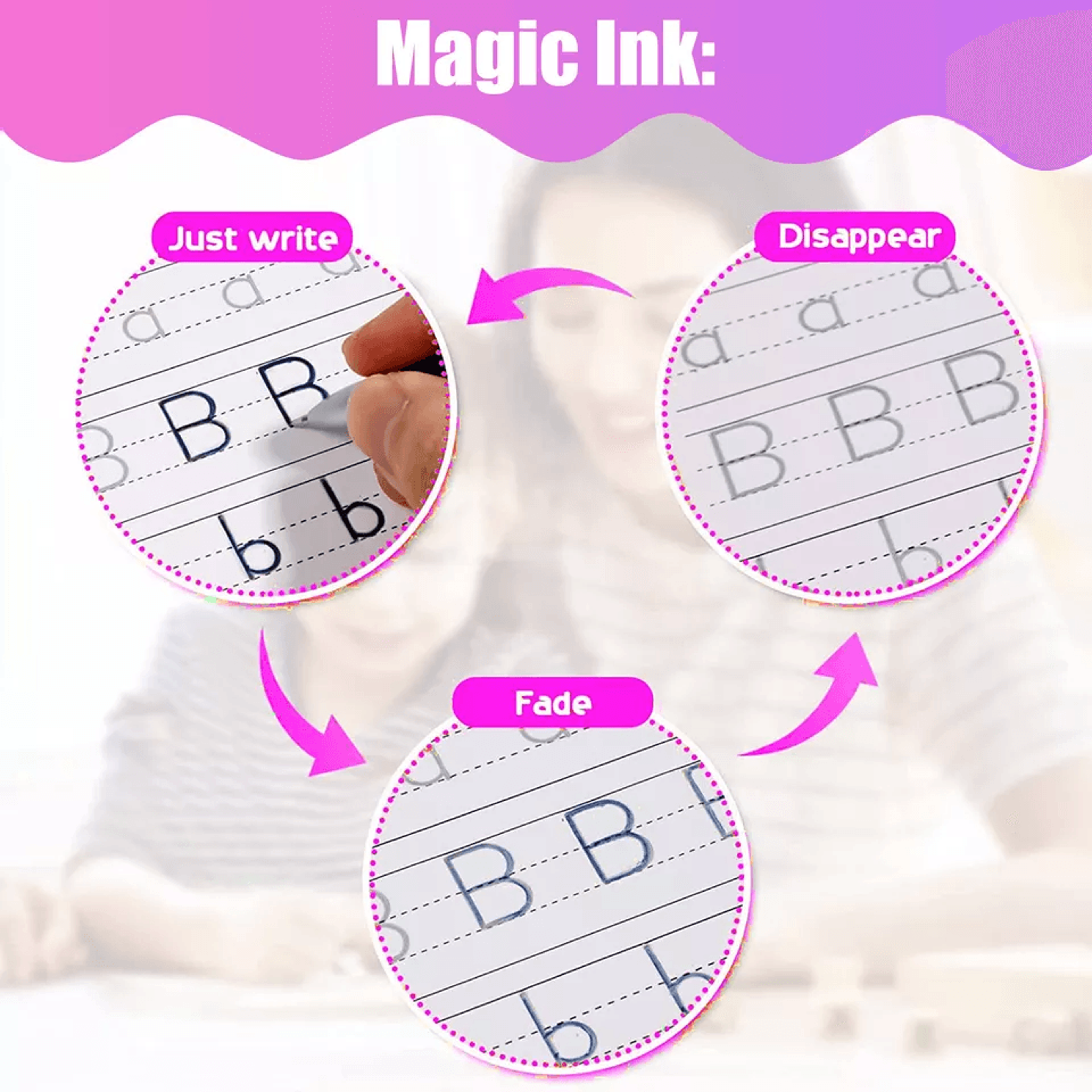 16in1 Magic Practice Copybook Set Reusable Handwriting Book For Kids Alphabet Number Math And Drawi 1