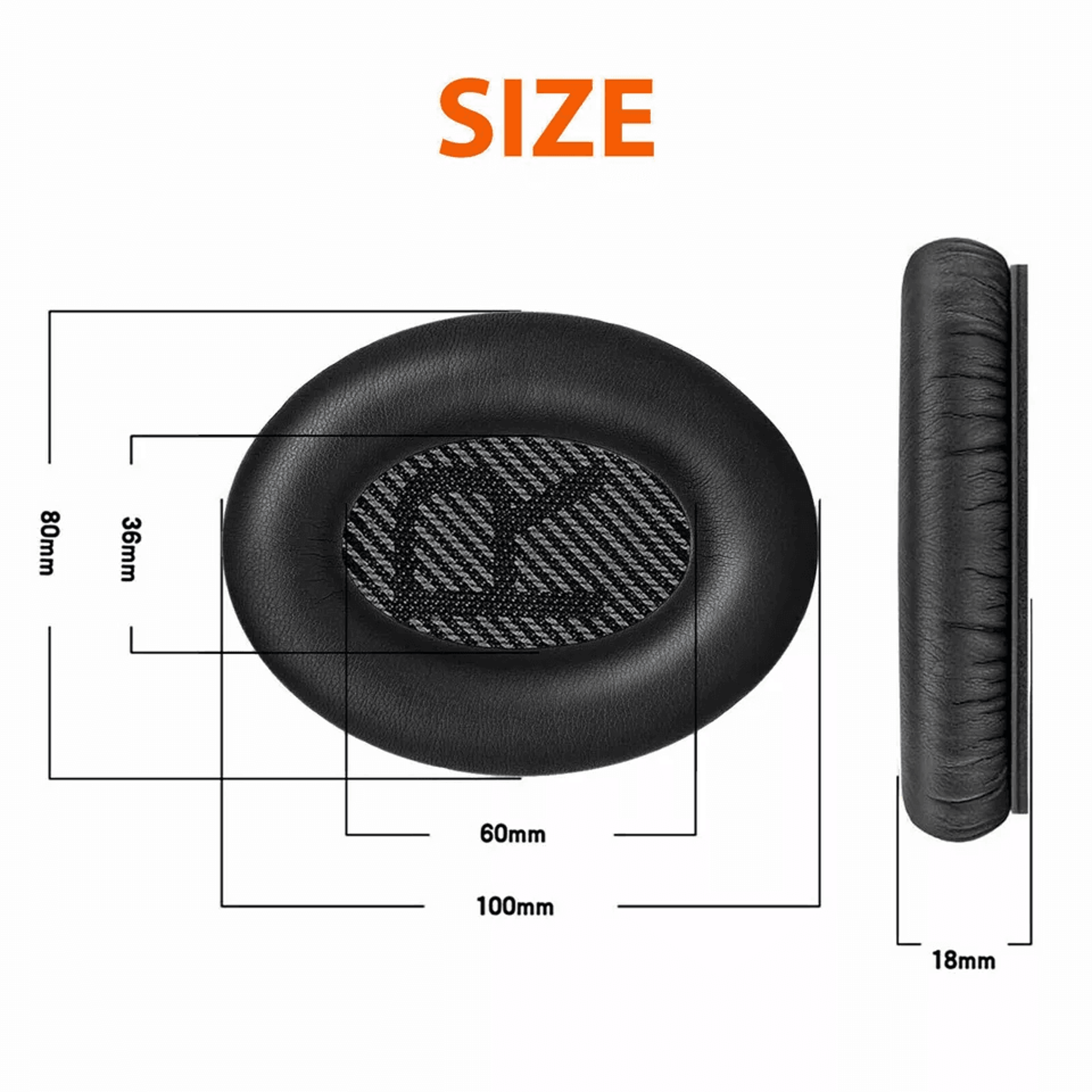 Replacement Ear Pads Cushion For Bose Headphones Soft Protein Leather Earpad Covers 7