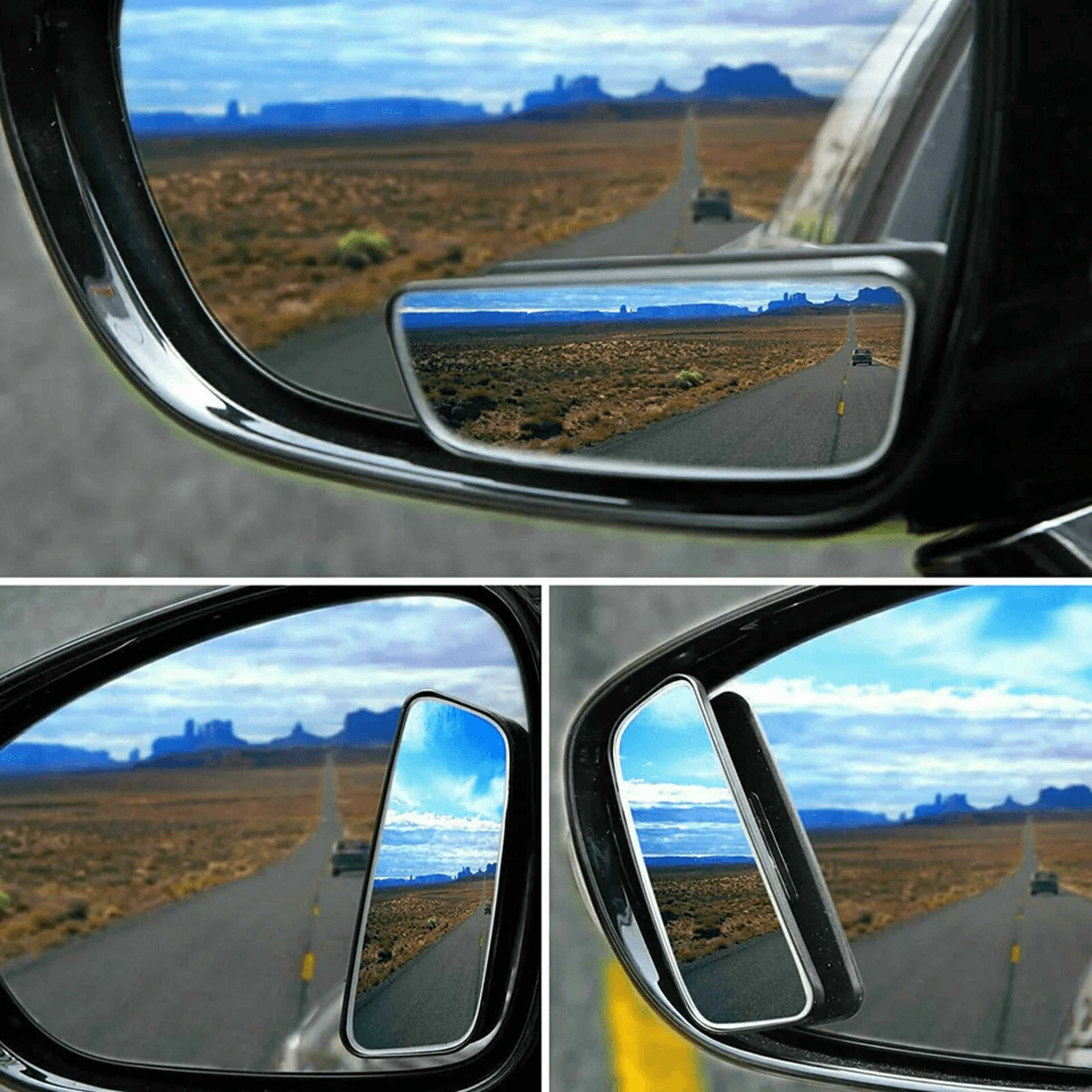 stick on blind spot mirror wide angle rear view for car truck suv