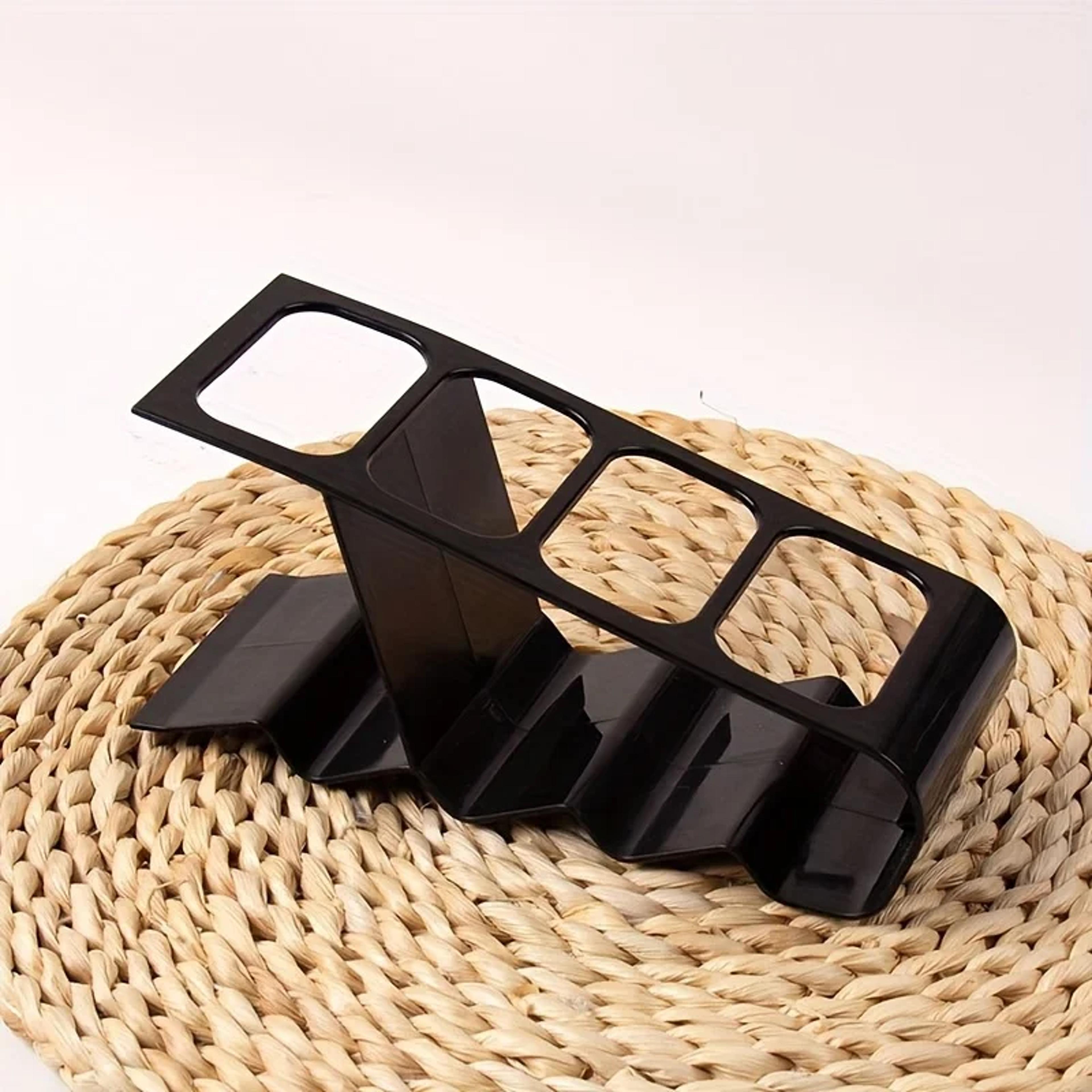 Premium Multi Use Desktop Storage Organizer 4 Compartment Remote Control Holder  Desk Organizer 4
