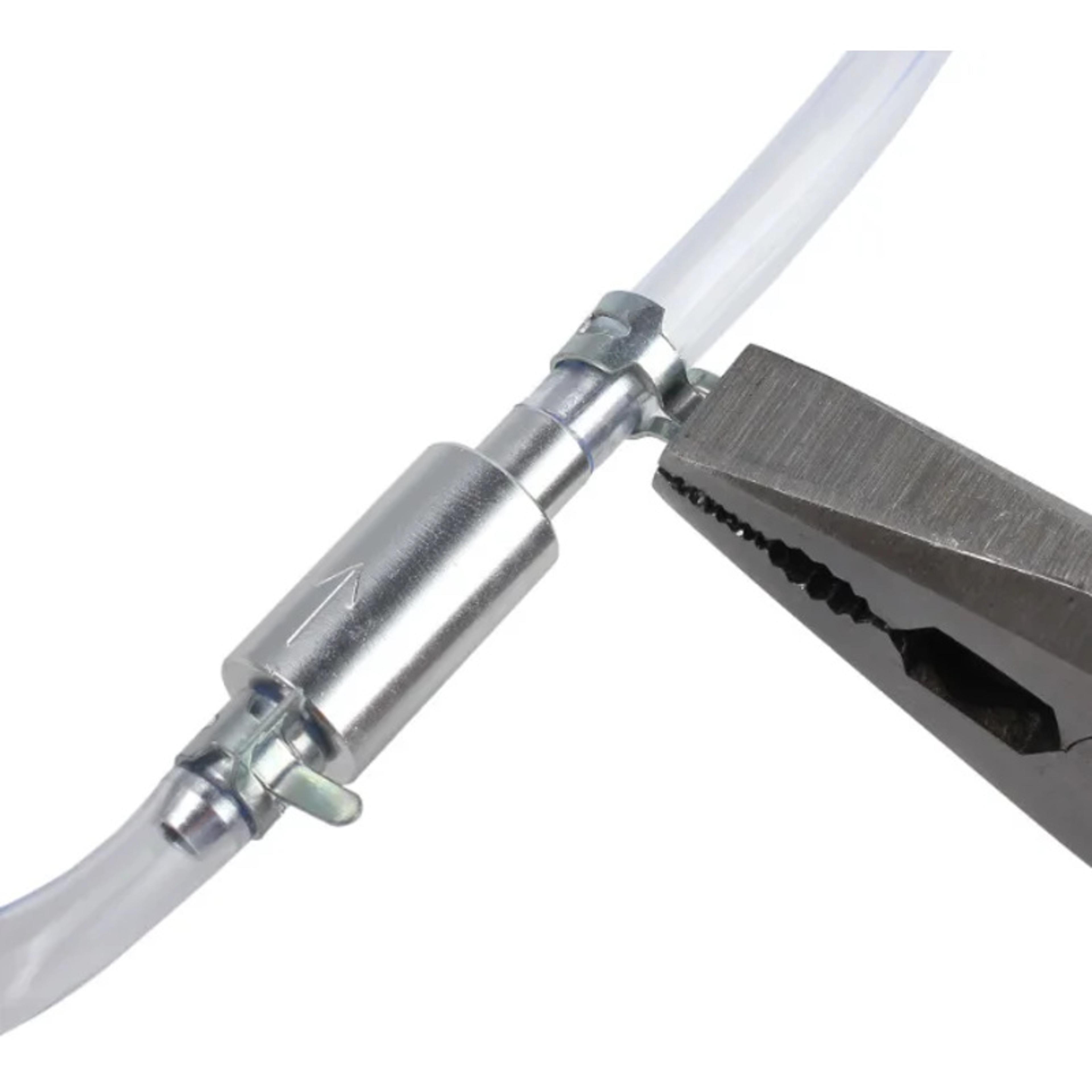 QuickFlow Brake Bleeder Kit With One Way Valve For Hydraulic Clutch  Brake Maintenance 4