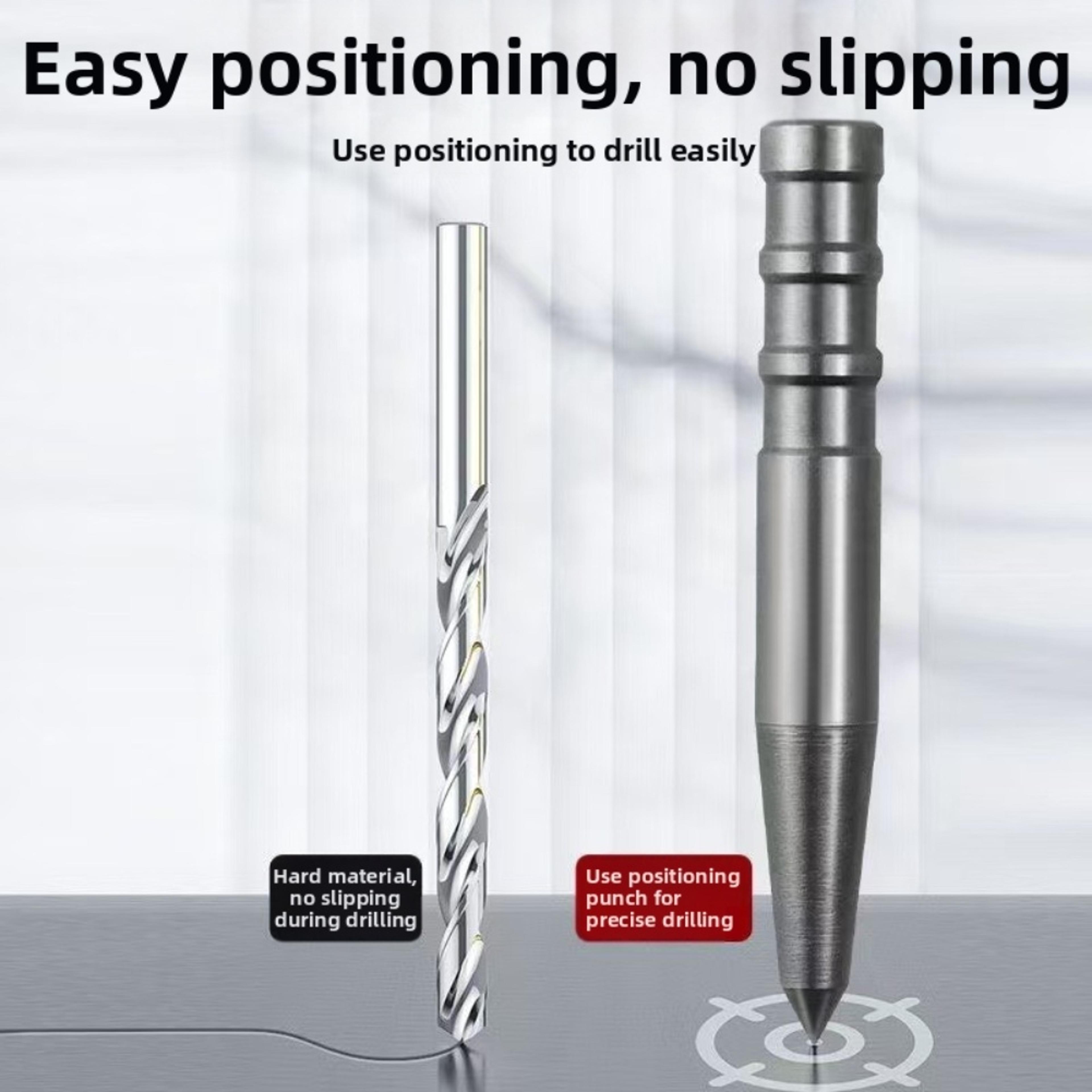 PrecisionPro Automatic Center Punch  Window Breaker Tool For Metal Wood  Glass 1