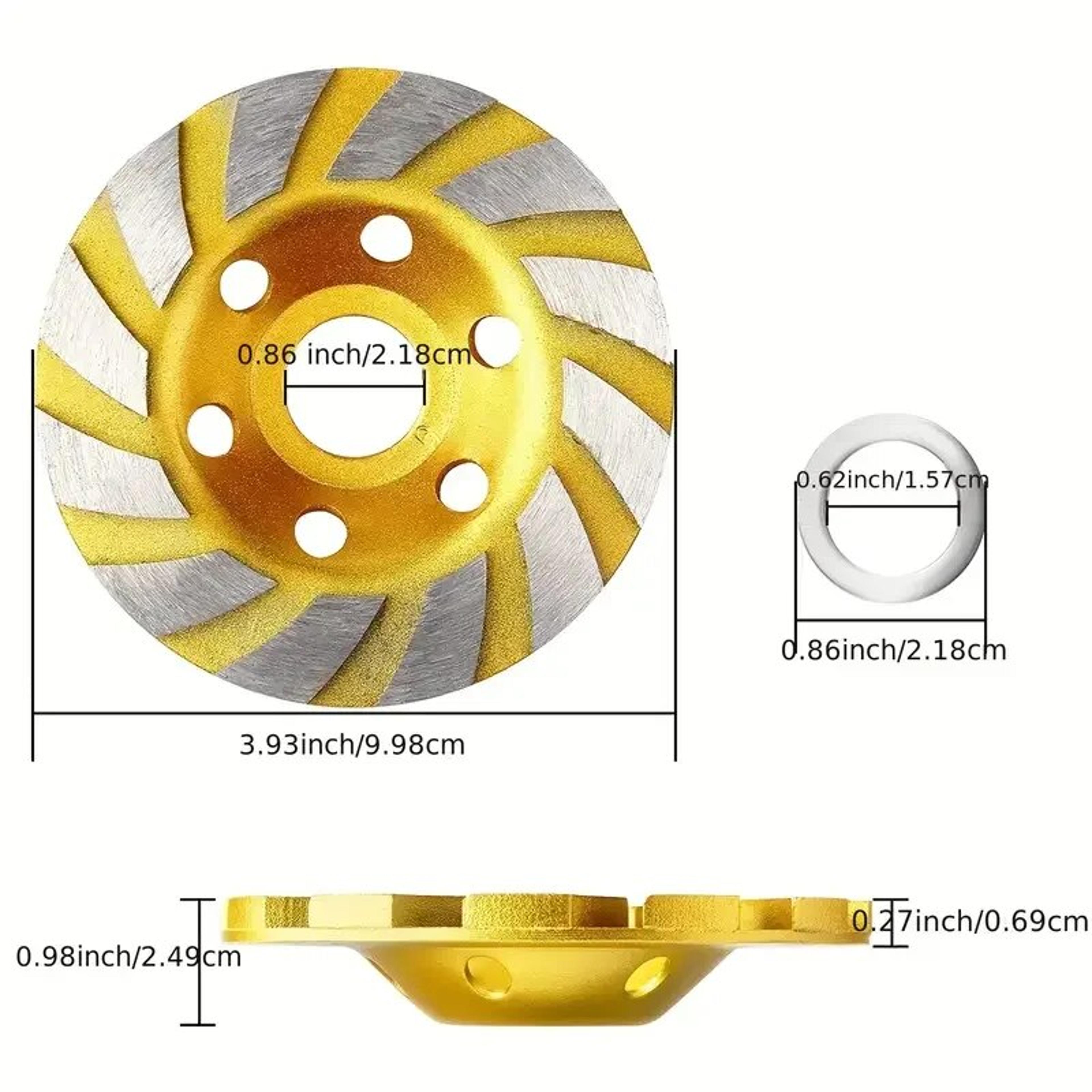 Heavy Duty Turbo Diamond Grinding Cup Wheel Pro Concrete  Stone Angle Grinder Accessory Introductio 1