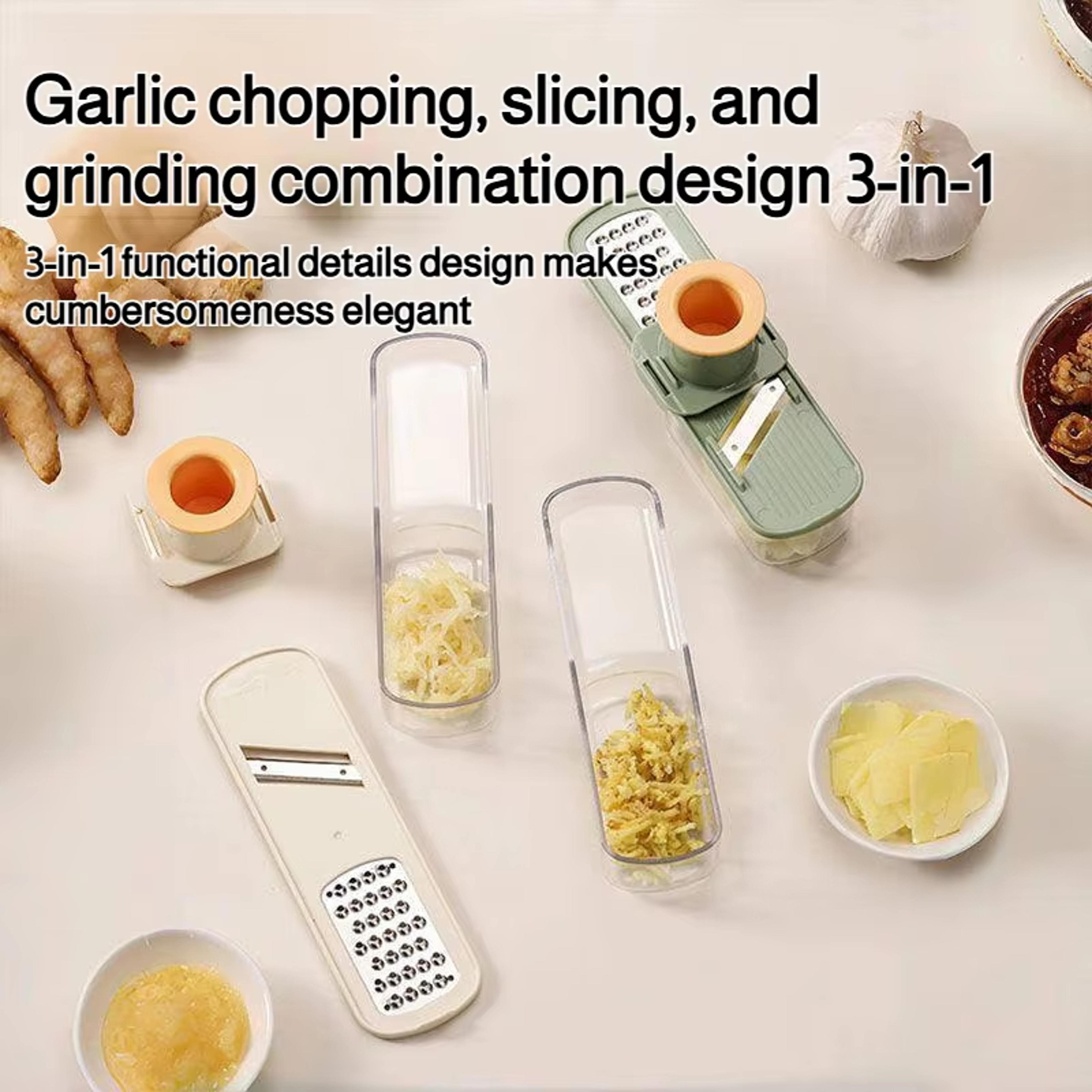 Garlic Ginger Mincer And Slicer Kitchen Prep Tool 5