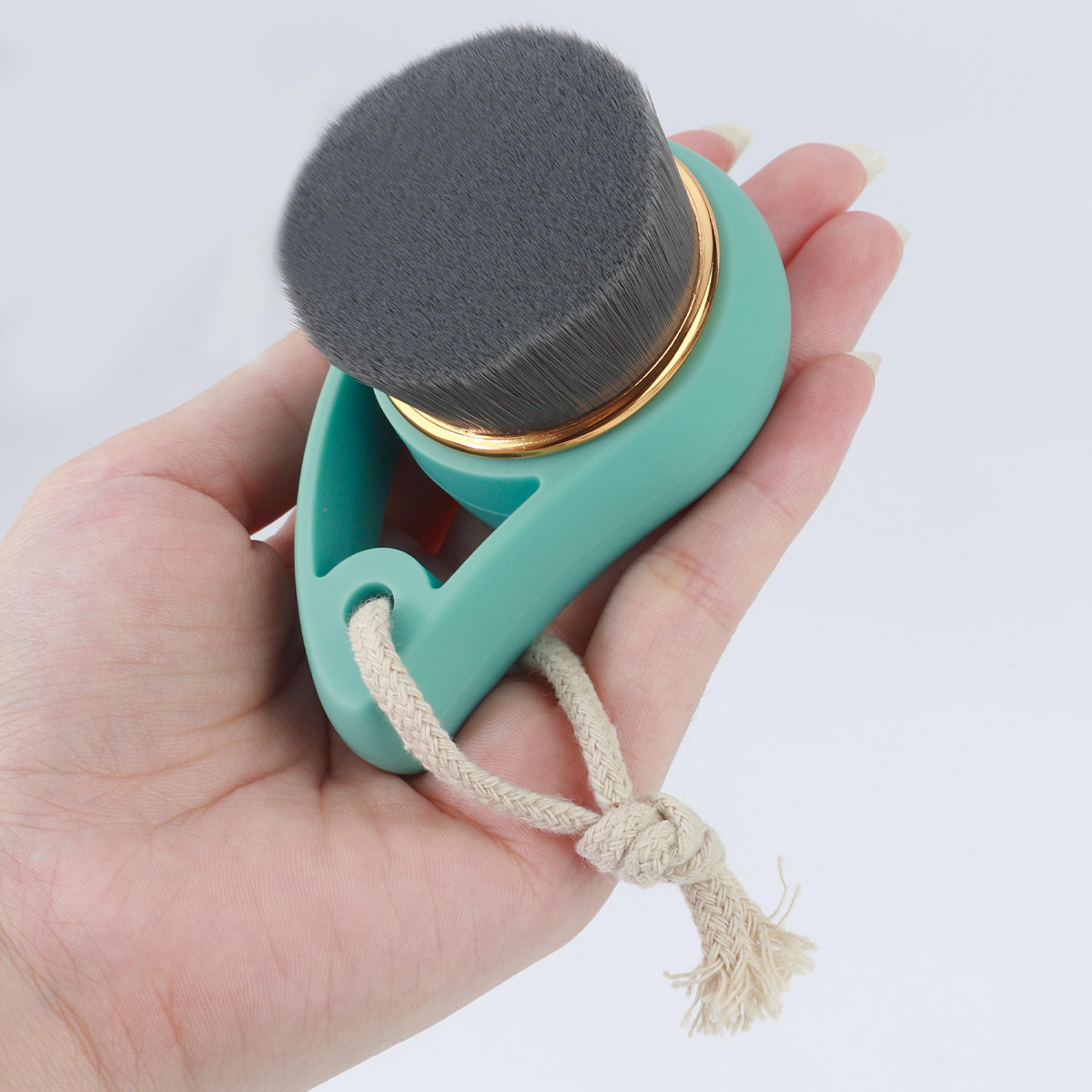 bamboo charcoal facial cleansing brush and gentle face exfoliatorss