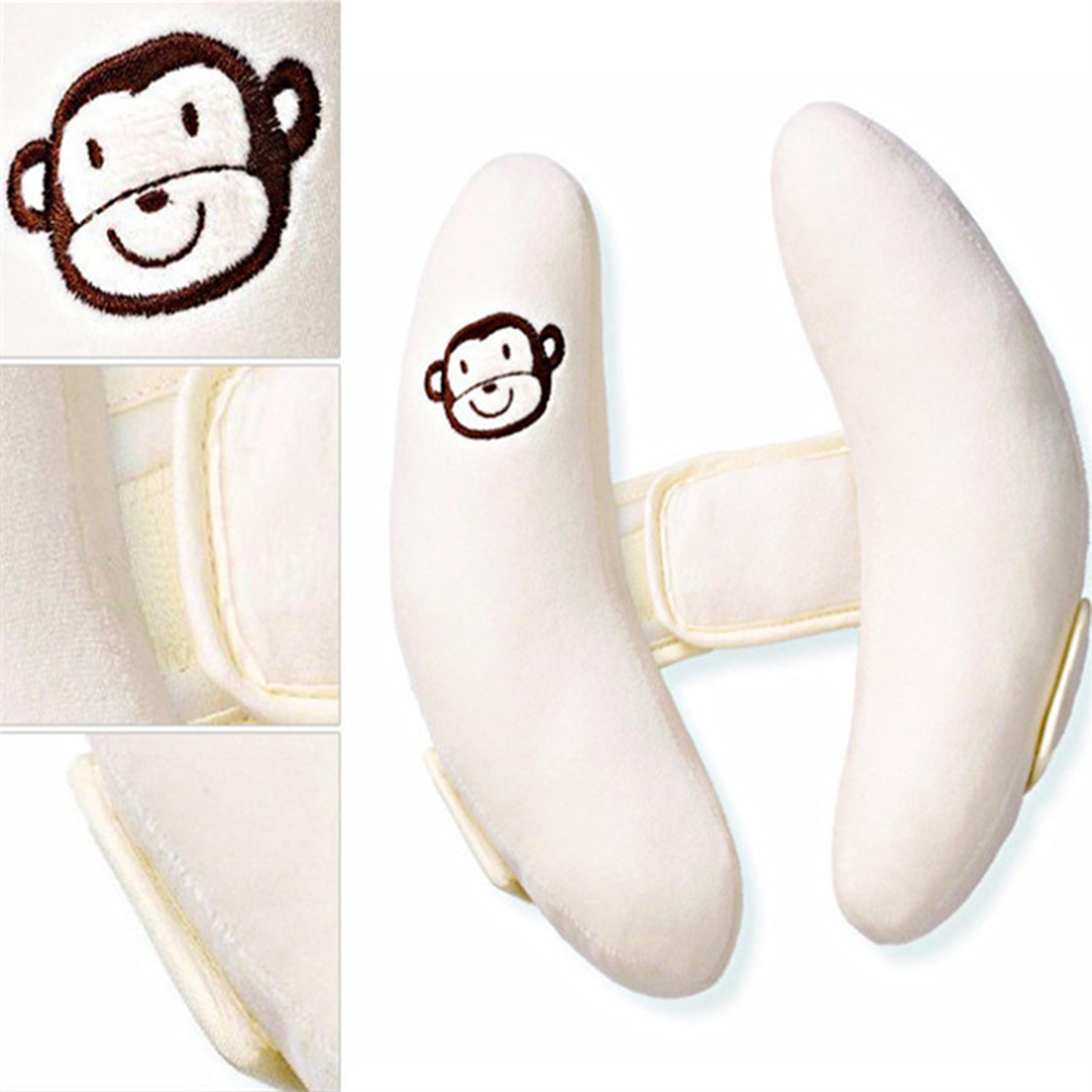 Infant Stroller Neck Pillow Banana Shape Car Seat Head Protector  Baby Sleeping Neck Support Pillow 2
