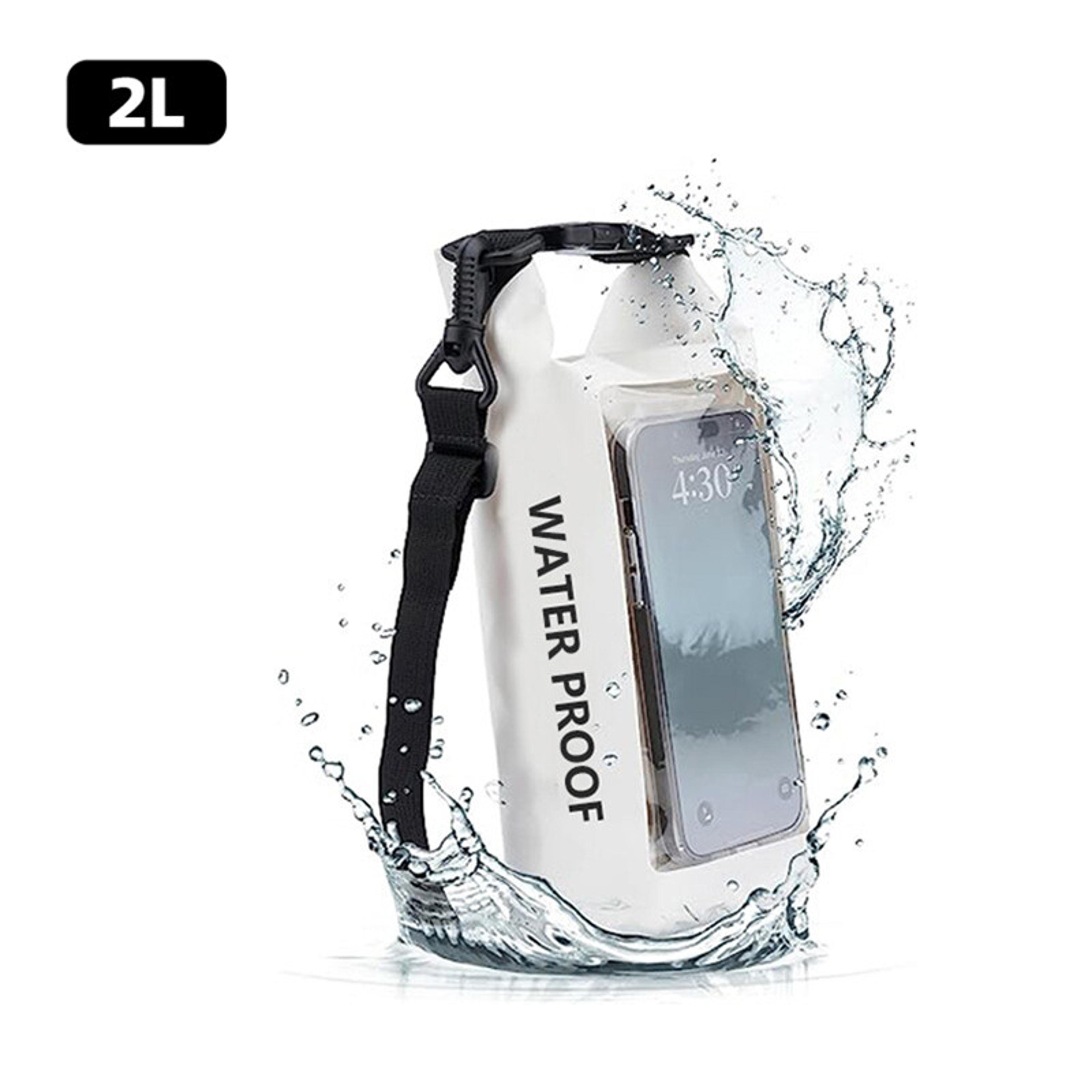 2L Touchscreen Waterproof Dry Bag Ideal for Kayaking Rafting Trekking  Camping