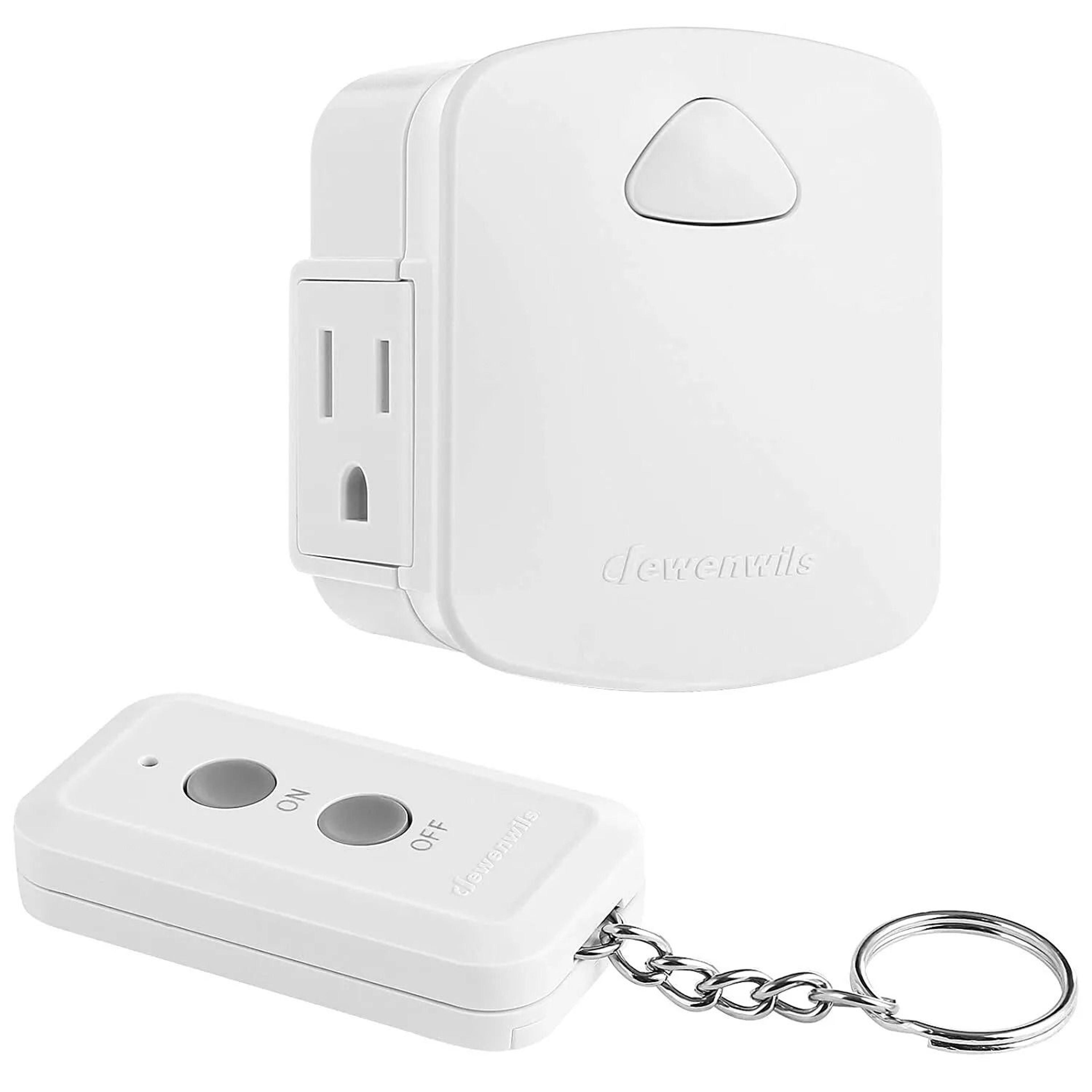 wireless remote control outlet, 100 ft long-range light switch