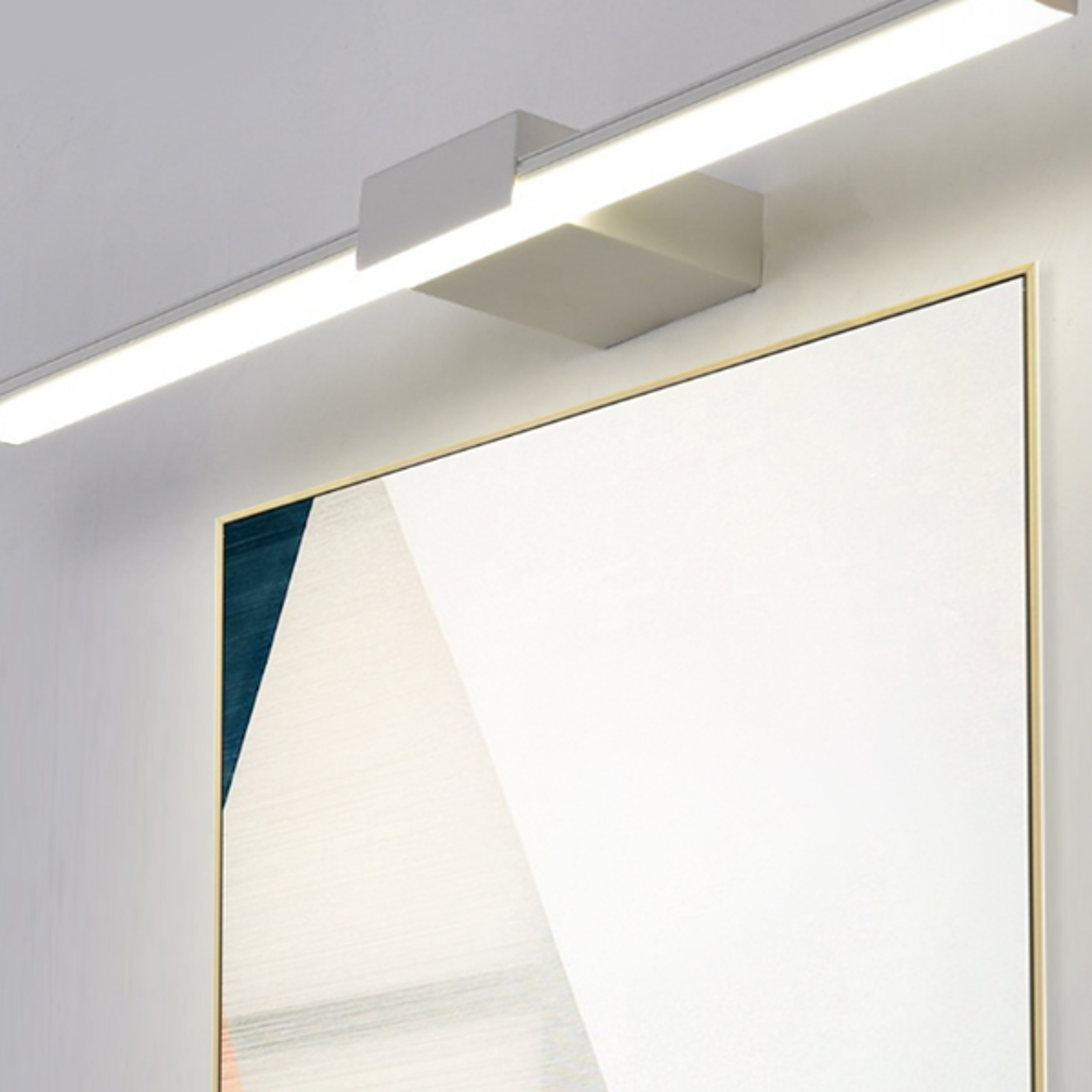 led bathroom wall lamp aluminum mirror lamp black white vanity lamps for home modern indoor wall sconces lighting fixture