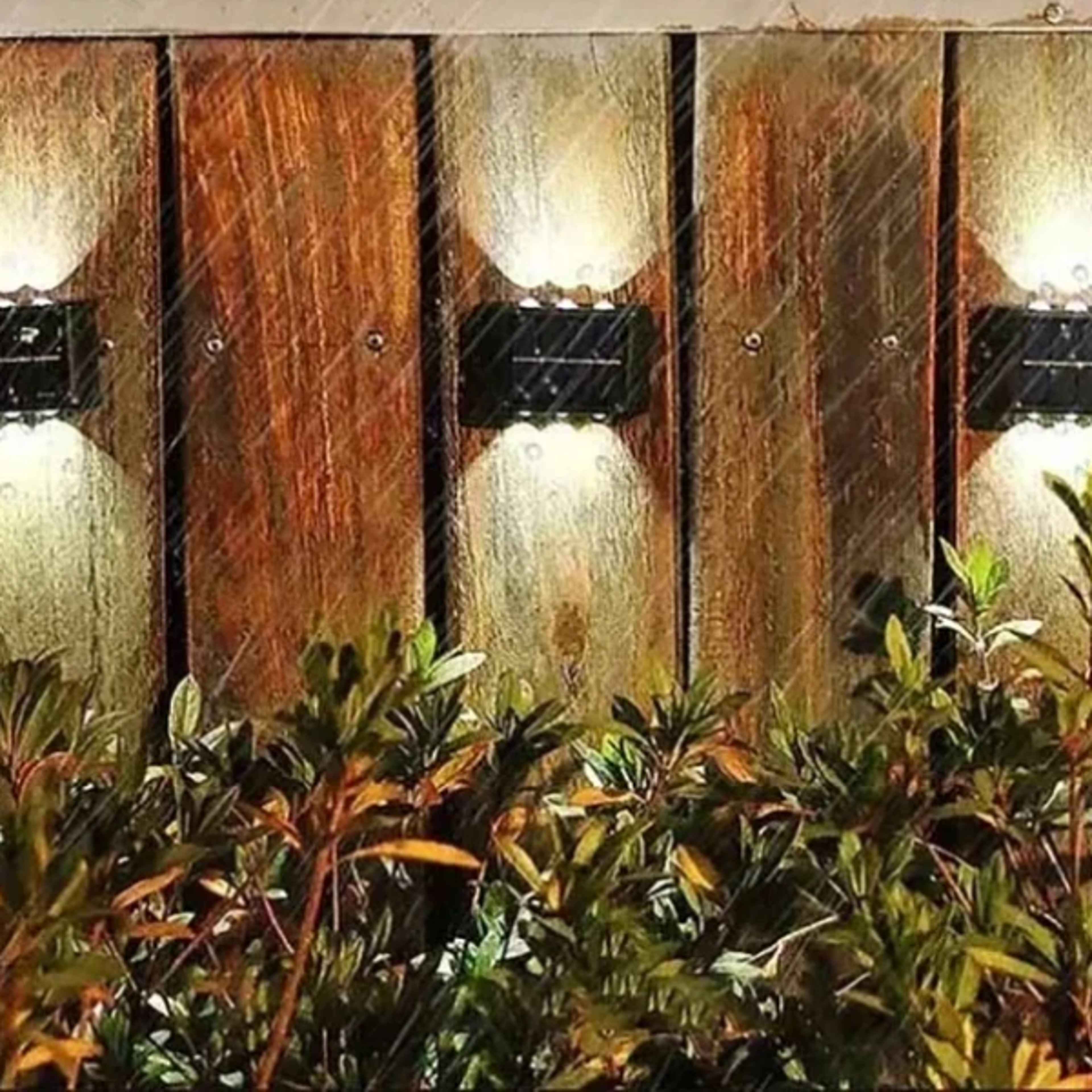 outdoor led solar wall lights, waterproof up and down wall lamp, luminous garden patio lighting, ambient light fixture