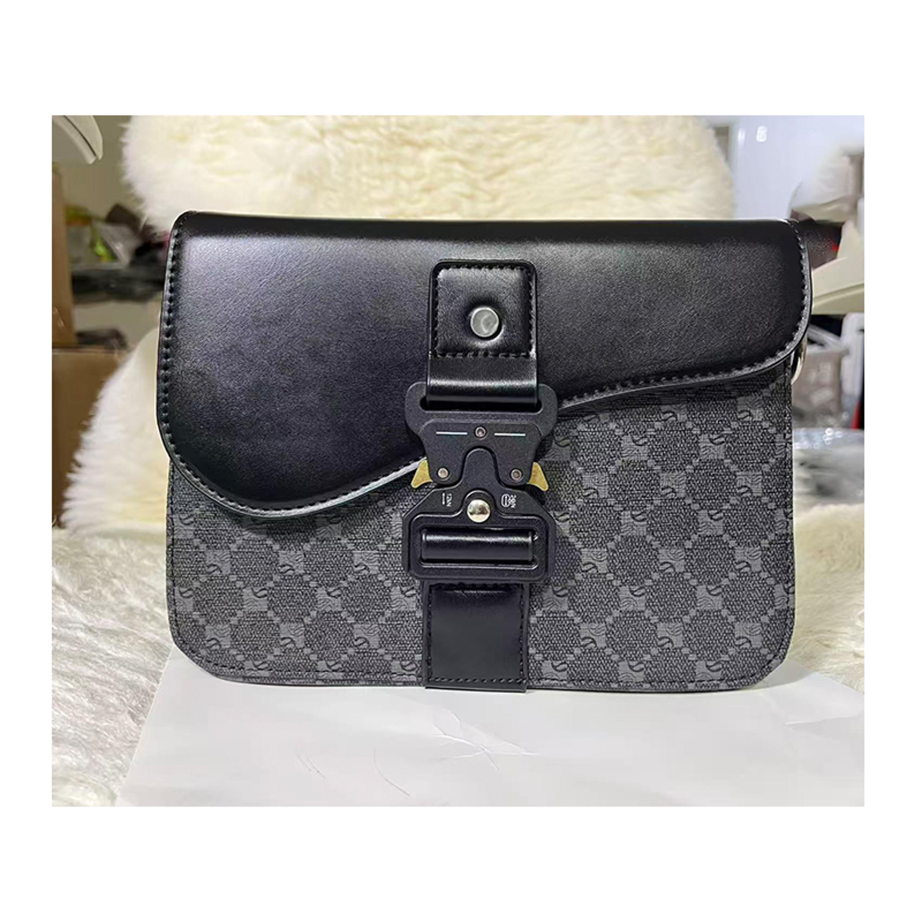 Mens Waterproof Jacquard Crossbody Bag For Business And Daily Commute 5