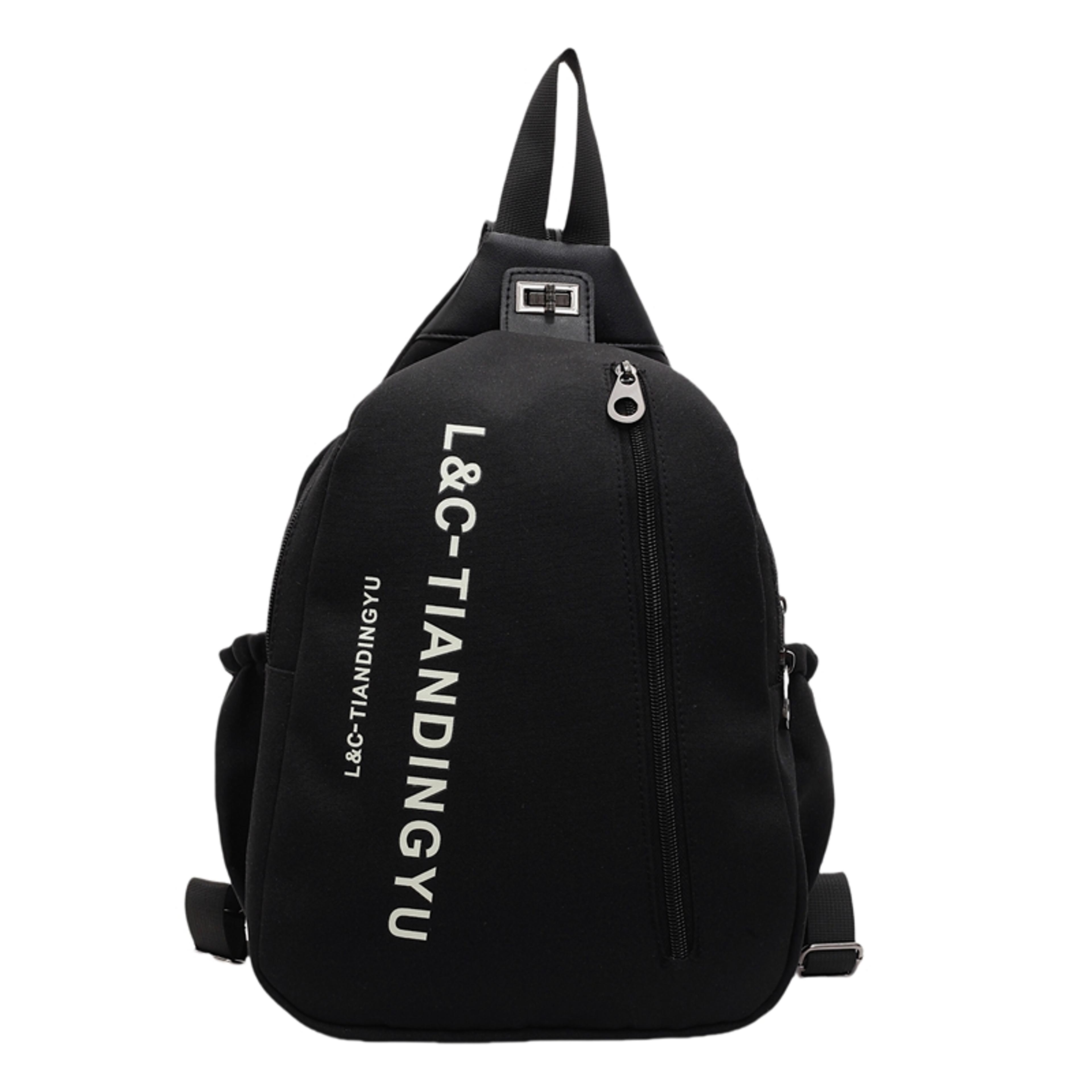 Anti Theft Sling Bag For Women Large Capacity Nylon Chest Crossbody 7
