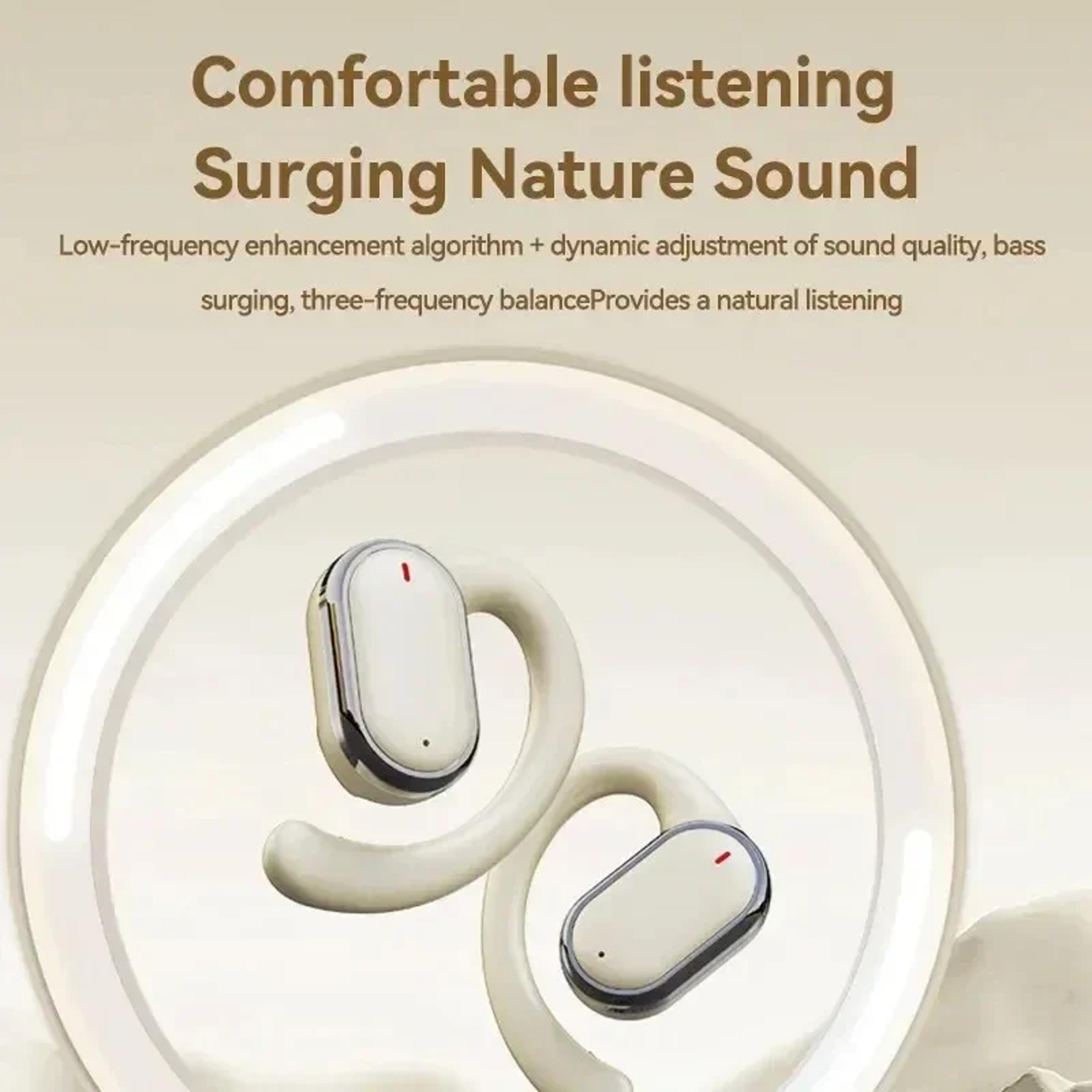 Open Ear Wireless Ear Hanging Headset For Running Workouts And Calls 2