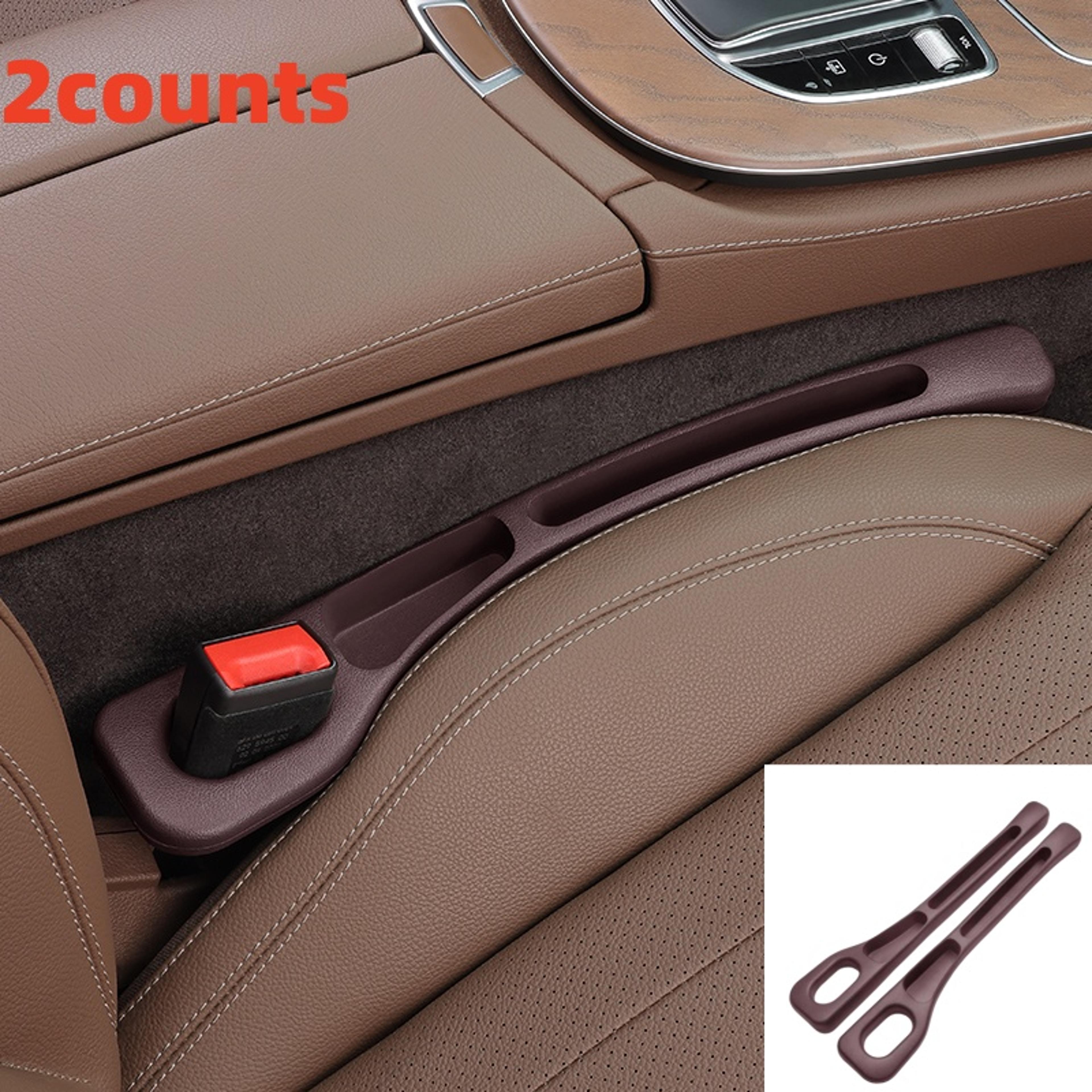 Waterproof PU Car Seat Gap Filler Organizer With Dual Storage Grooves 7