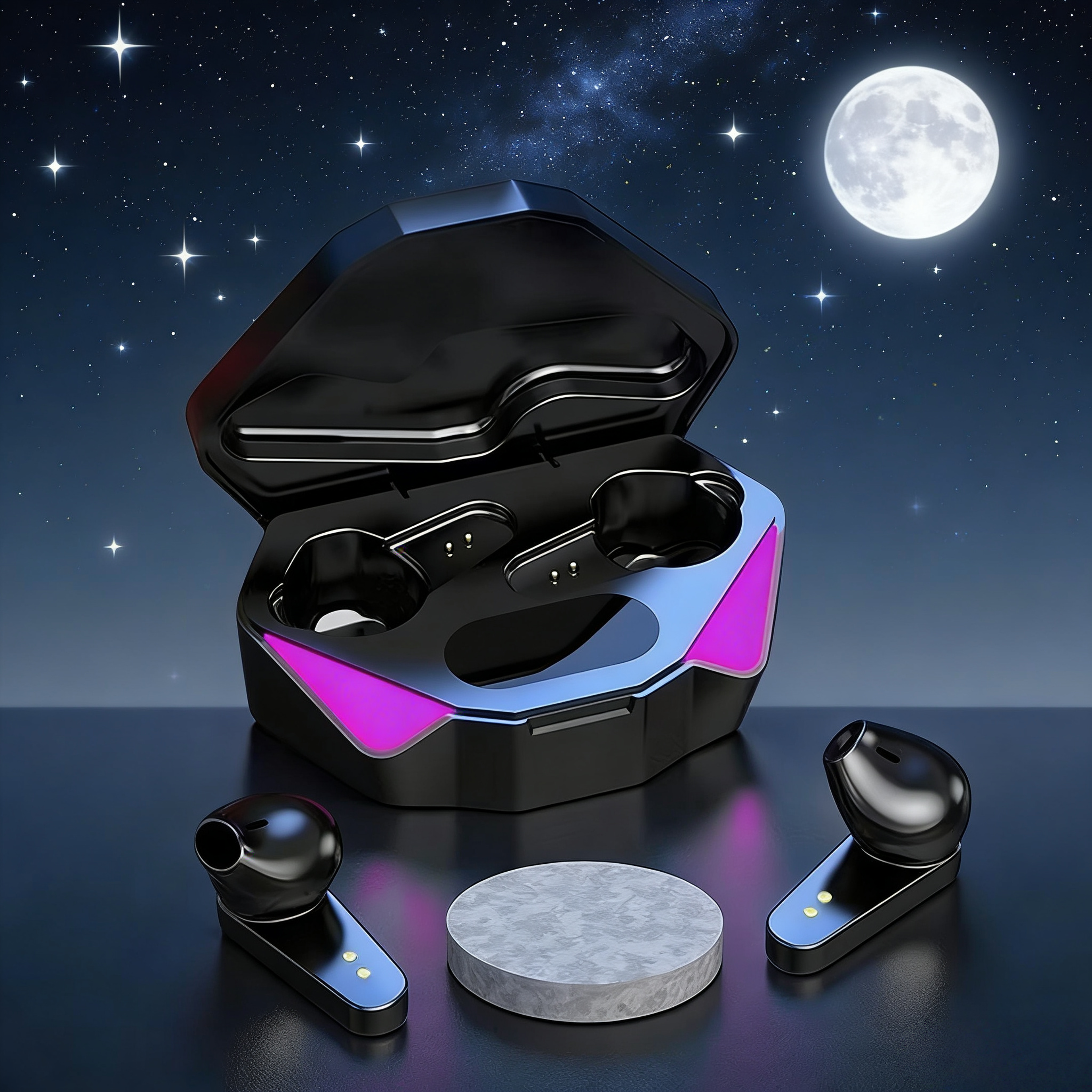 ultimate true wireless earbuds for gaming bluetooth gaming earbuds with mic & deep bass sound