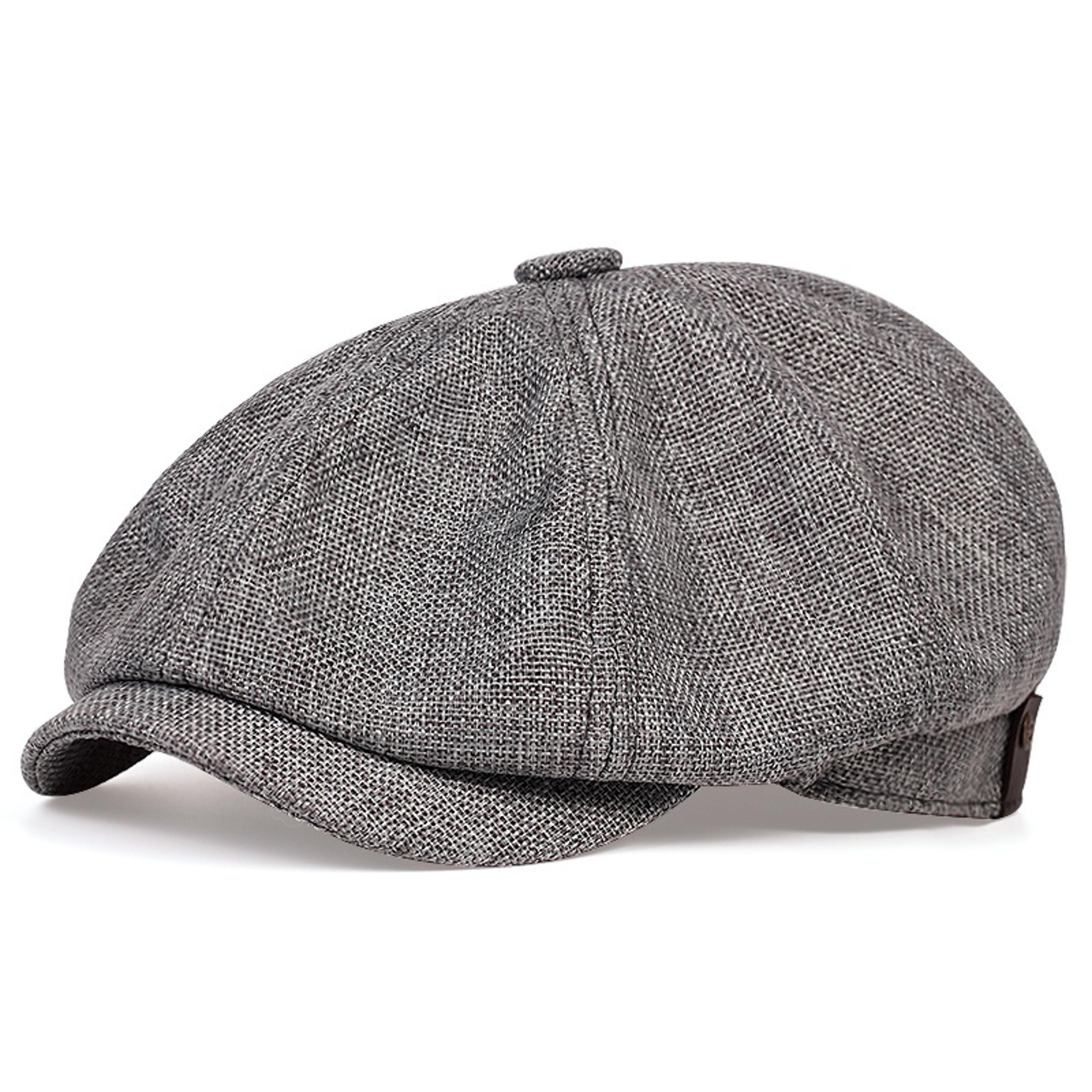 Mens Lightweight Newsboy Cap Retro Summer Beret Hat 3