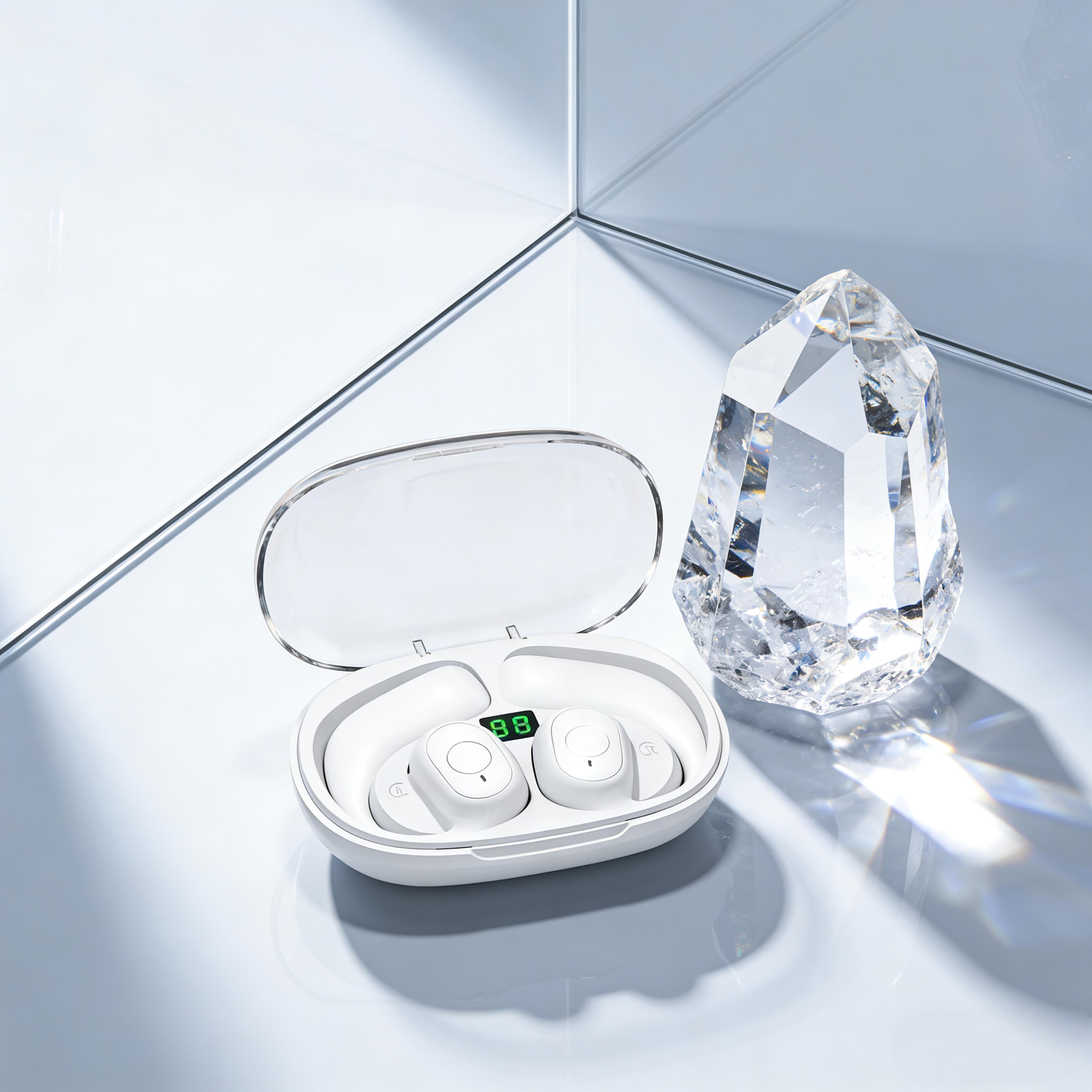 wireless bluetooth headset with noise cancelling mic