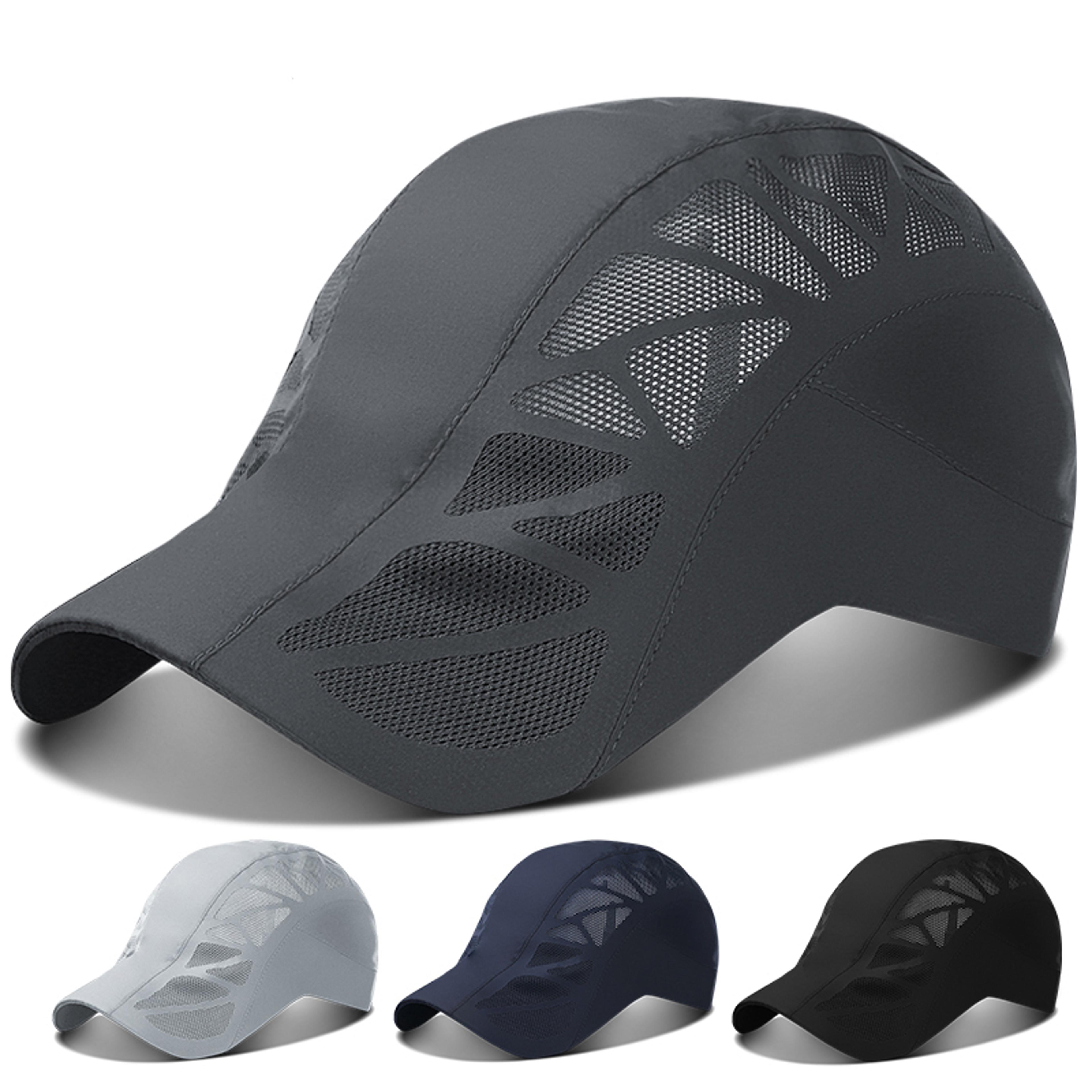 Mens Breathable Flat Cap Quick Dry Sun Protection Golf Hat For Outdoor Sports 1