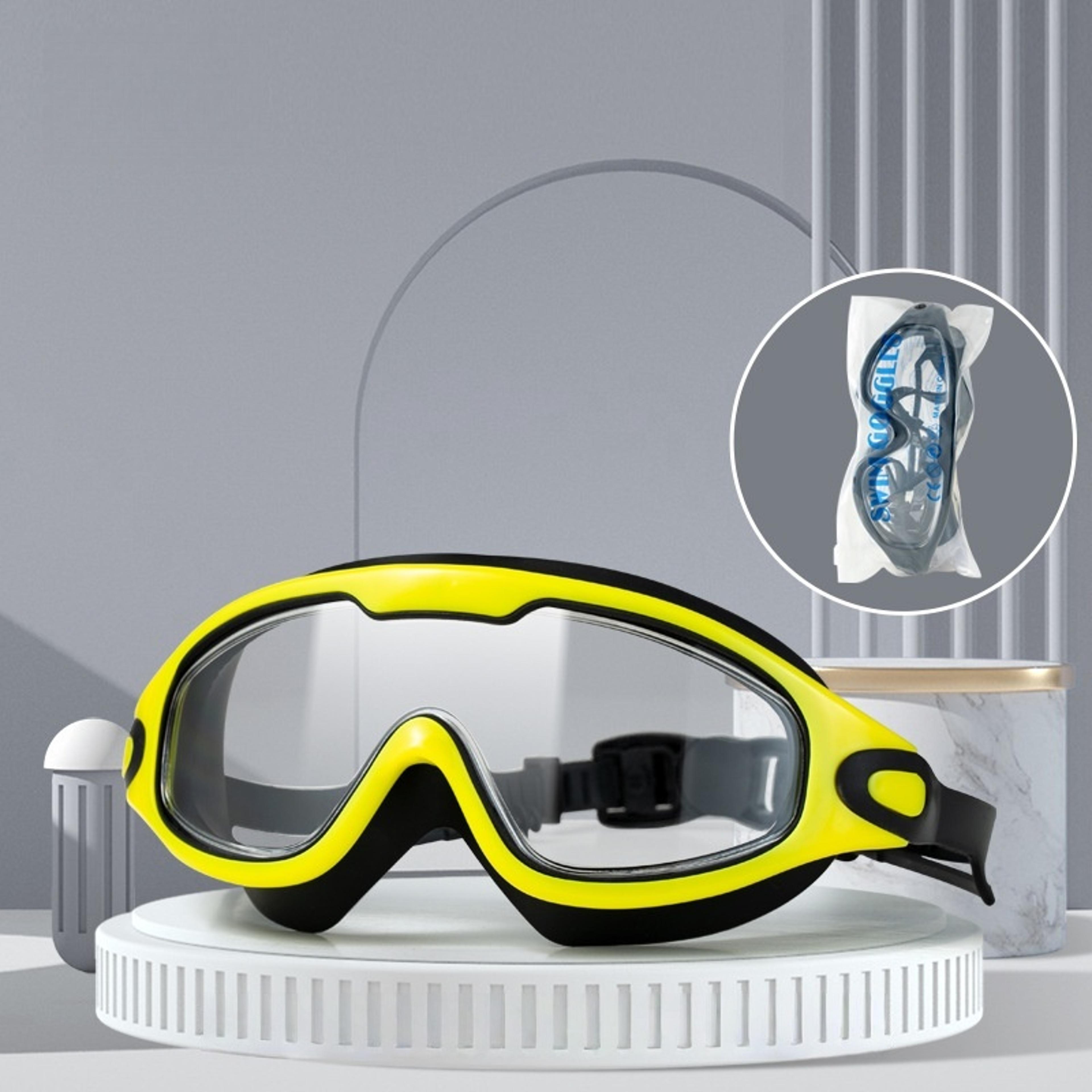 Adult Anti Fog Swimming Goggles With Waterproof Mirrored Large Frame 6