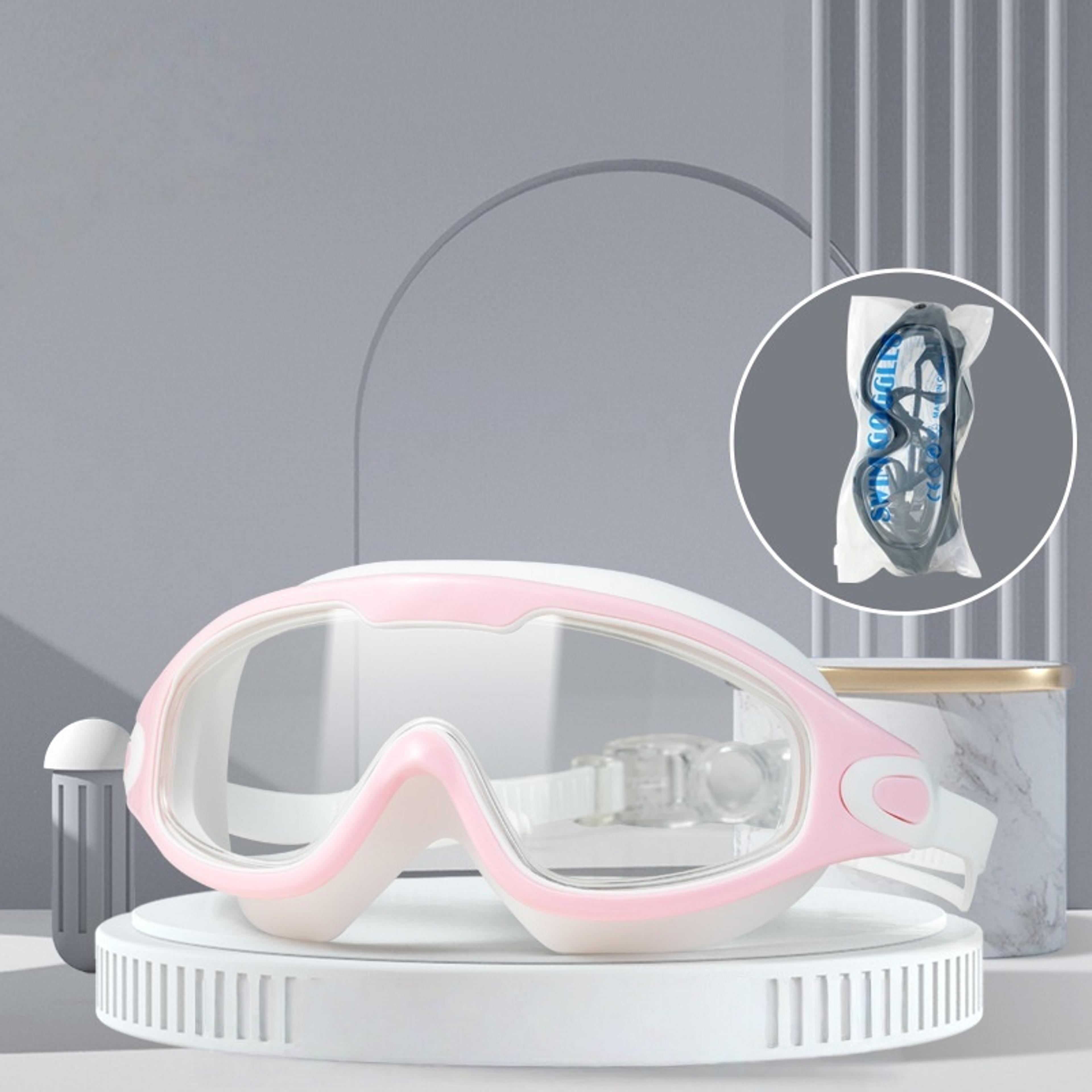 Adult Anti Fog Swimming Goggles With Waterproof Mirrored Large Frame 9