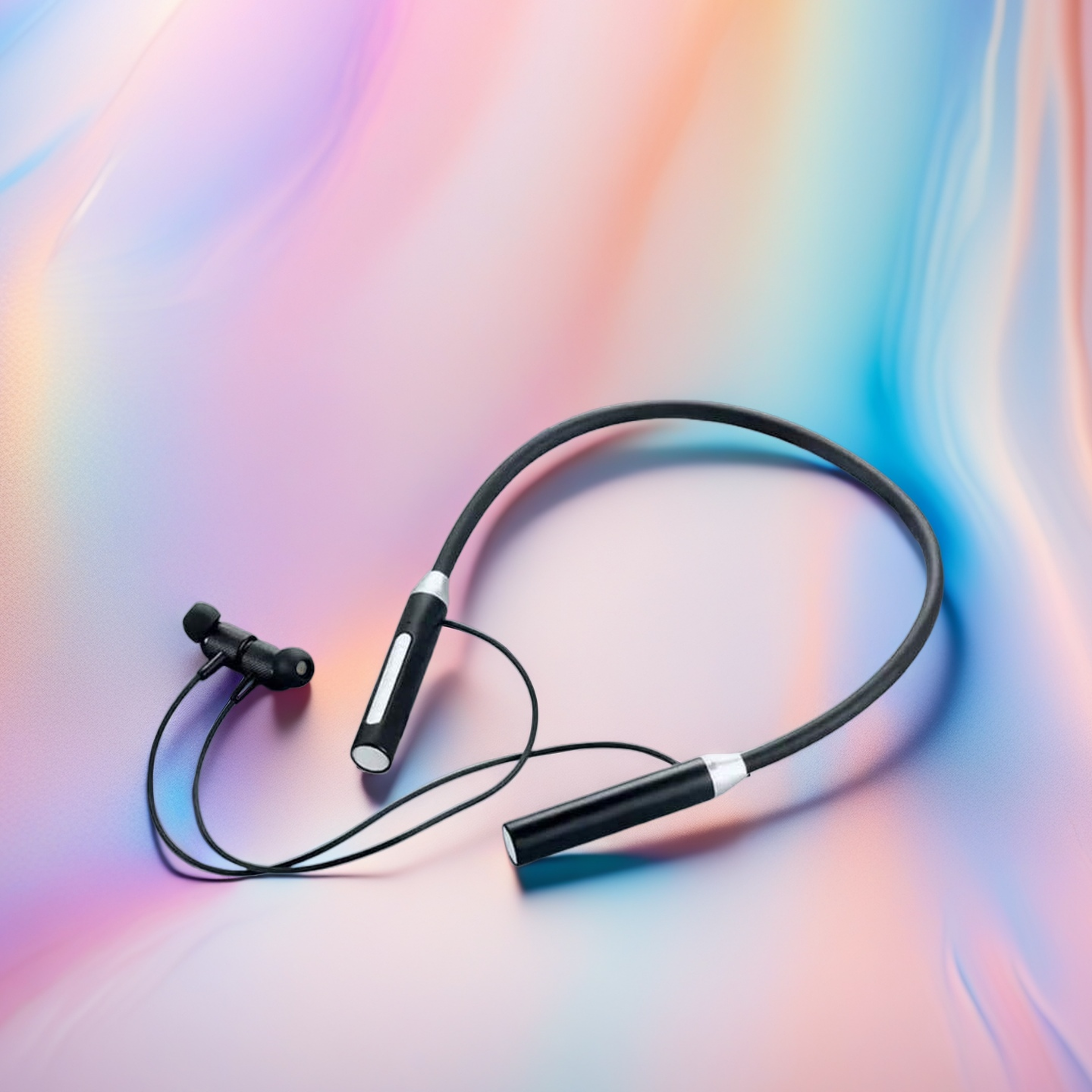 wireless bluetooth neckband earphones sport headset with mic waterproof magnetic earbuds