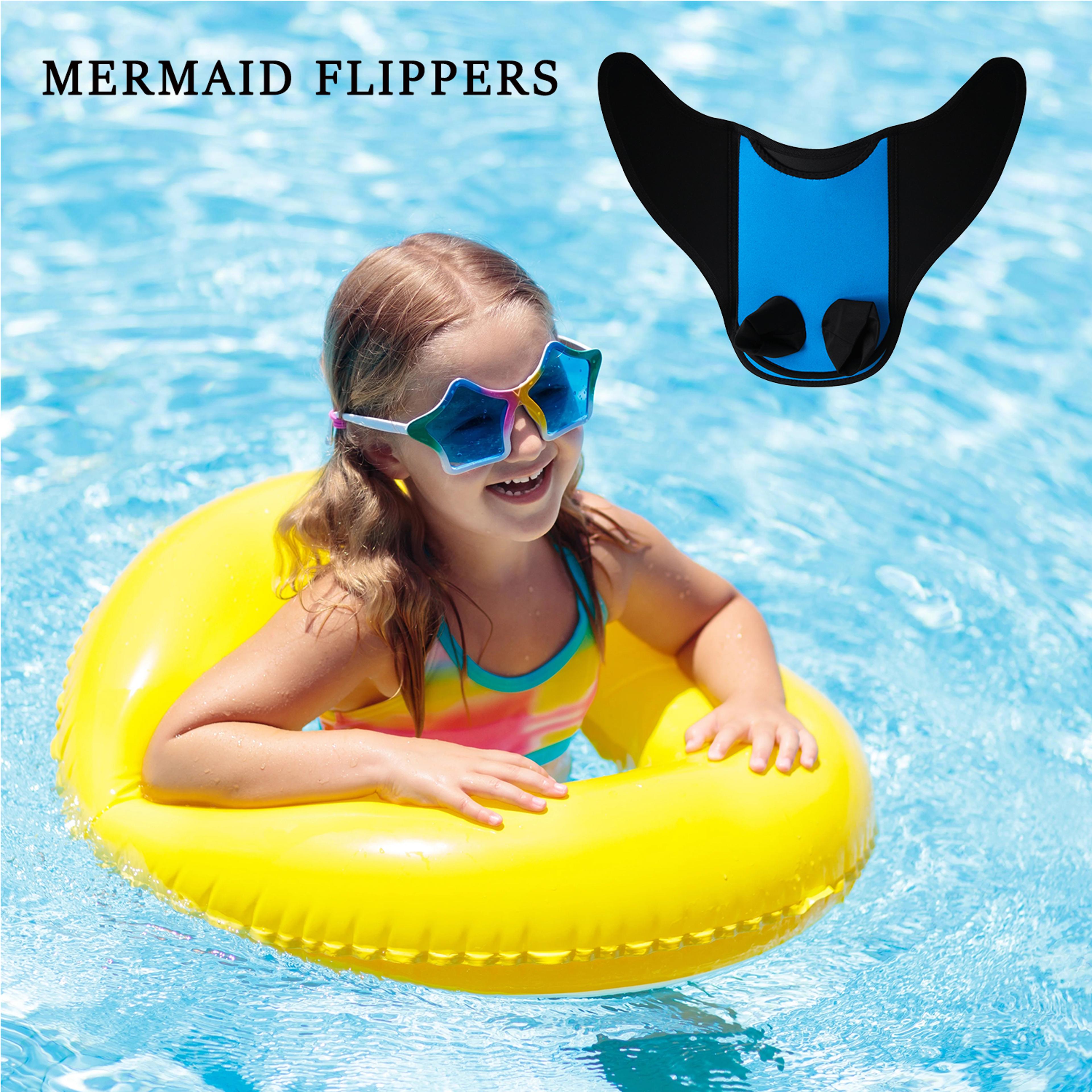 Mermaid Monofin Swim Fins For Kids Fun Water Adventures And Swimming Practice 4