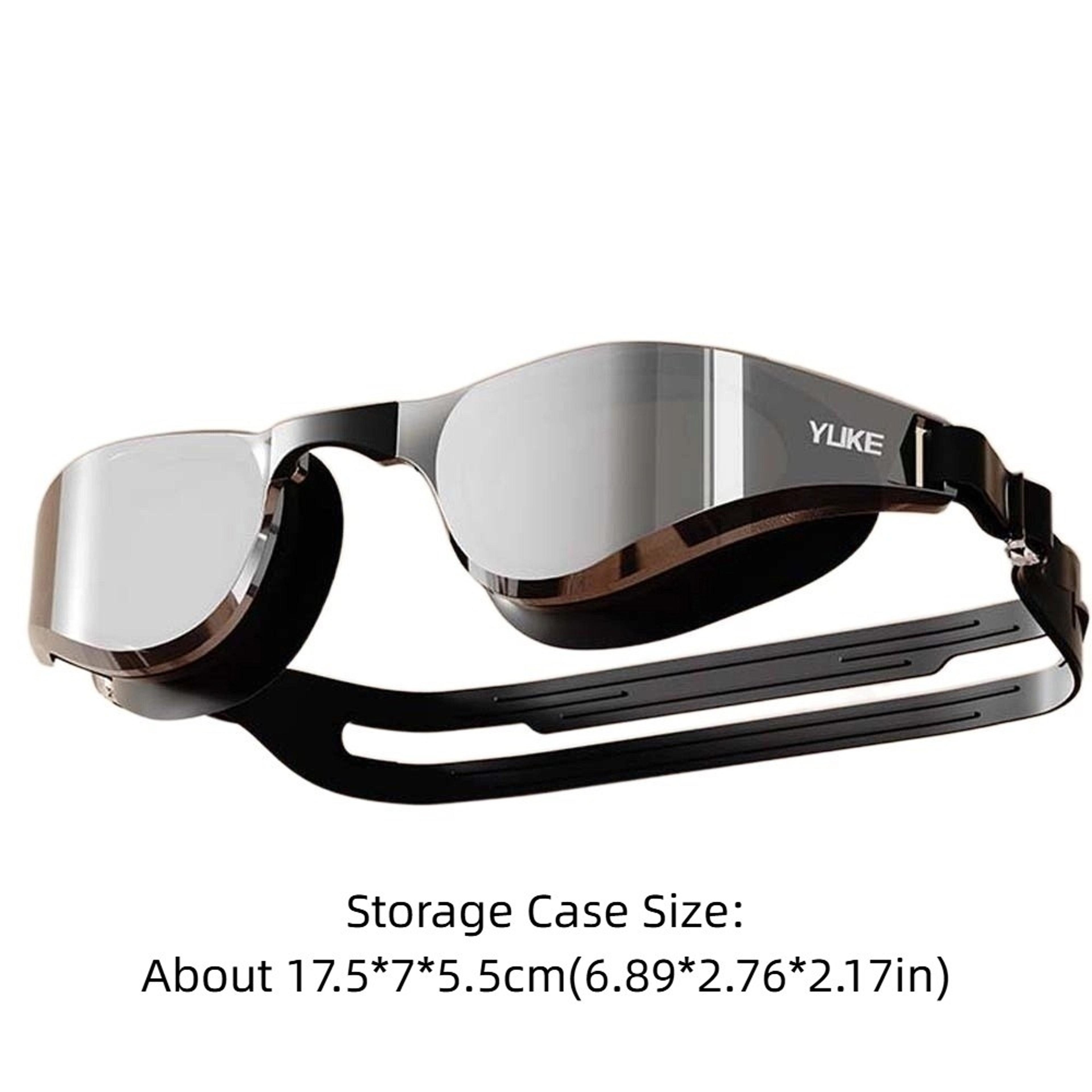 Fit Waterproof Swimming Goggles With Anti Fog UV Protection Nosepiece 4