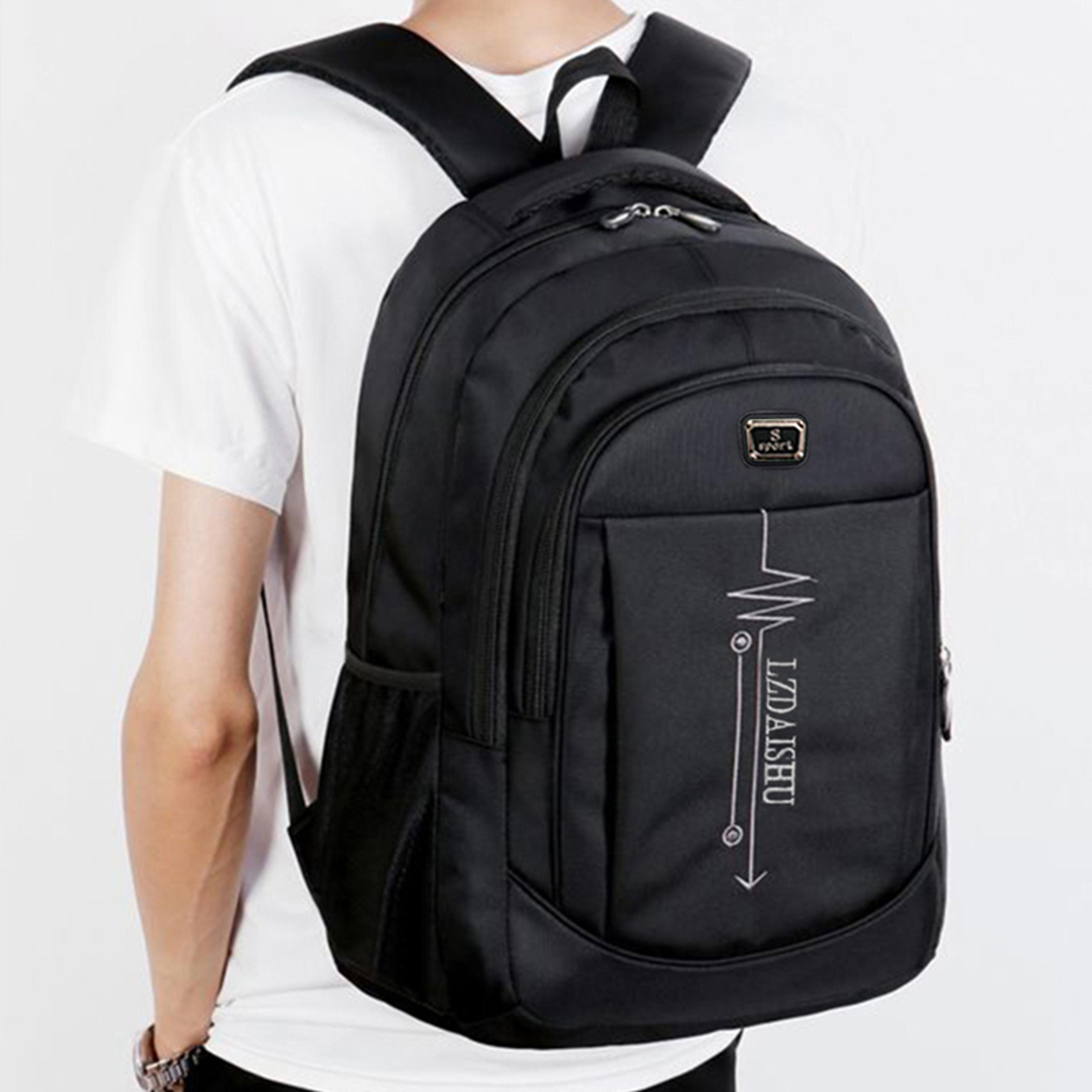 Business Laptop Backpack Large Capacity Travel School Bag For Men 3